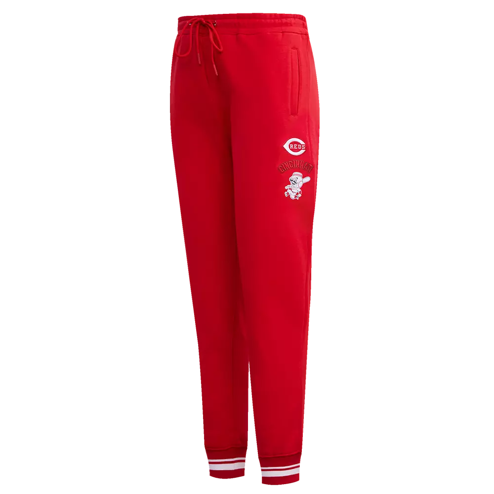 Pro Standard Women's MLB Cincinnati Reds Retro Classic Sweatpants - Red - RED