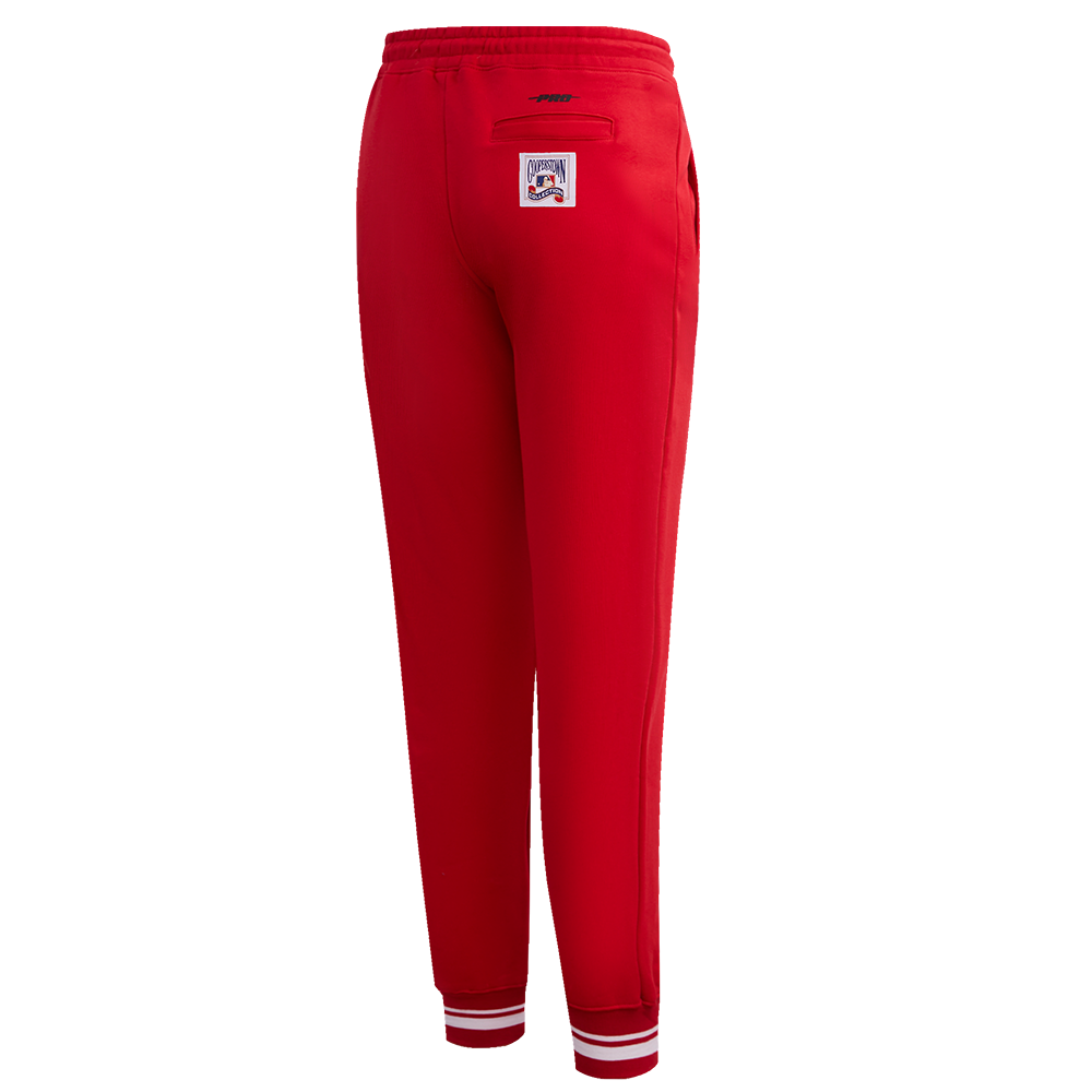Pro Standard Women's MLB Cincinnati Reds Retro Classic Sweatpants - Red - RED Thumbnail View 4
