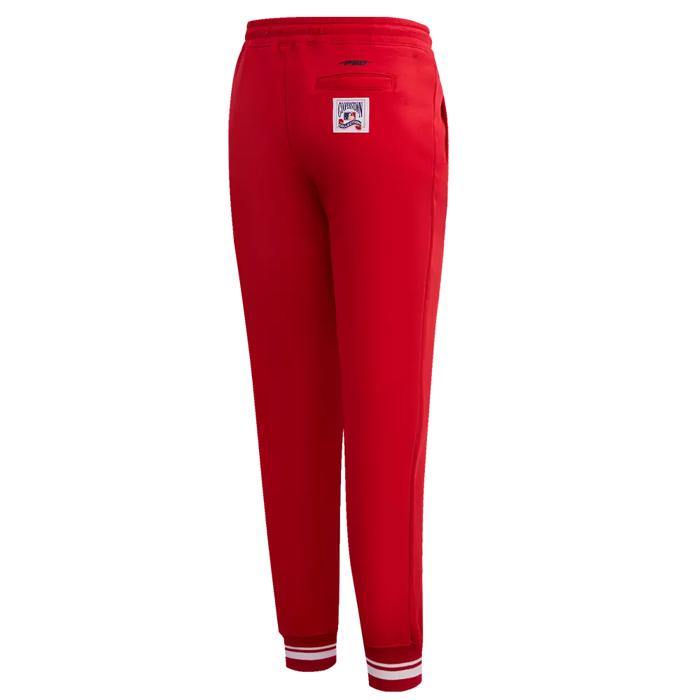 Pro Standard Women's MLB Cincinnati Reds Retro Classic Sweatpants - Red - RED