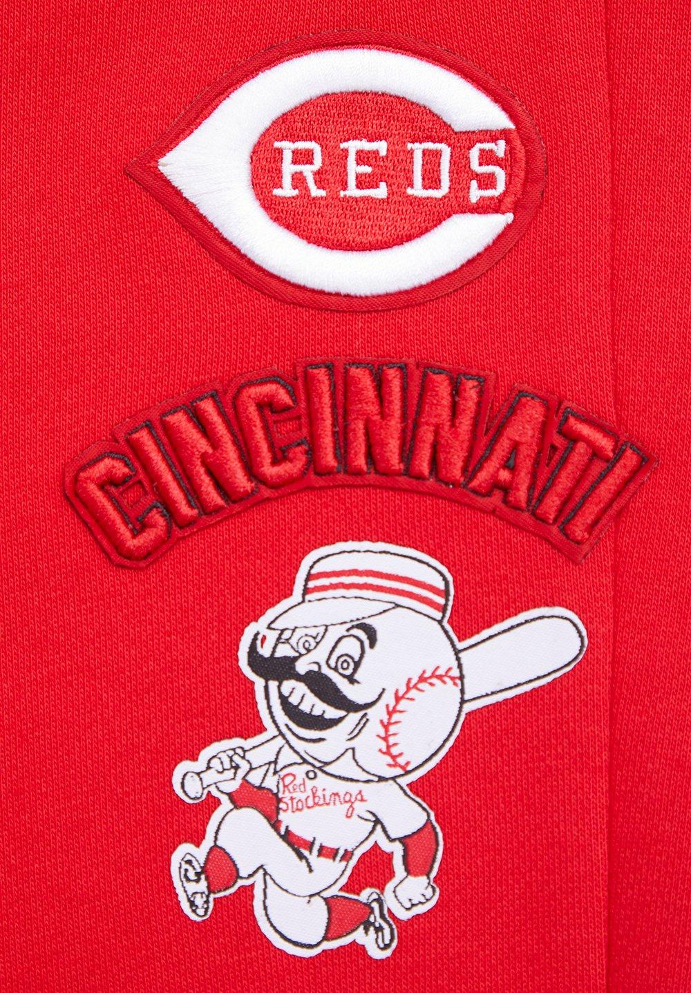 Pro Standard Women's MLB Cincinnati Reds Retro Classic Sweatpants - Red - RED Thumbnail View 5