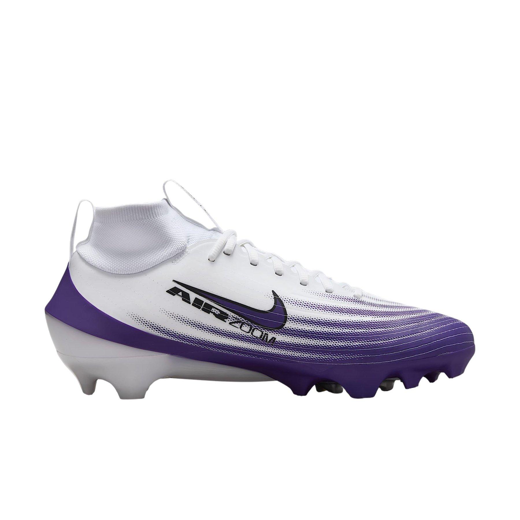 Nike White and Purple Men\'s Cleats Amazon.com | Nike Men main image 4