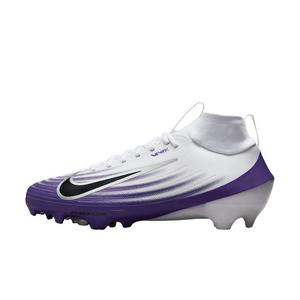 Nike Vapor Pro 1 "White/Court Purple/Metallic Silver/Black" Men's Football Cleat
