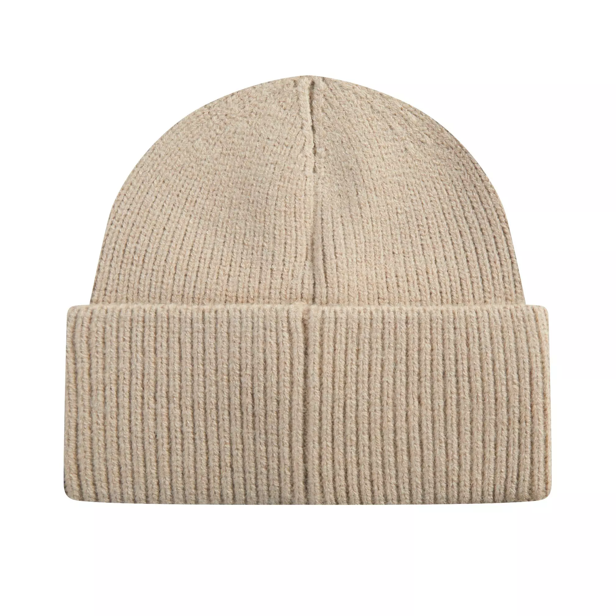 L/AB c/o Off-White Off Embroidered Cuff Beanie - Tan - TAN