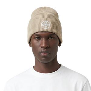 L/AB c/o Off-White Off Embroidered Cuff Beanie - Tan - TAN