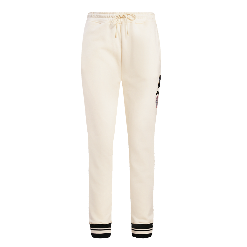 Pro Standard Women's MLB Chicago White Sox Retro Classic Sweatpants - Eggshell - EGGSHELL Thumbnail View 1