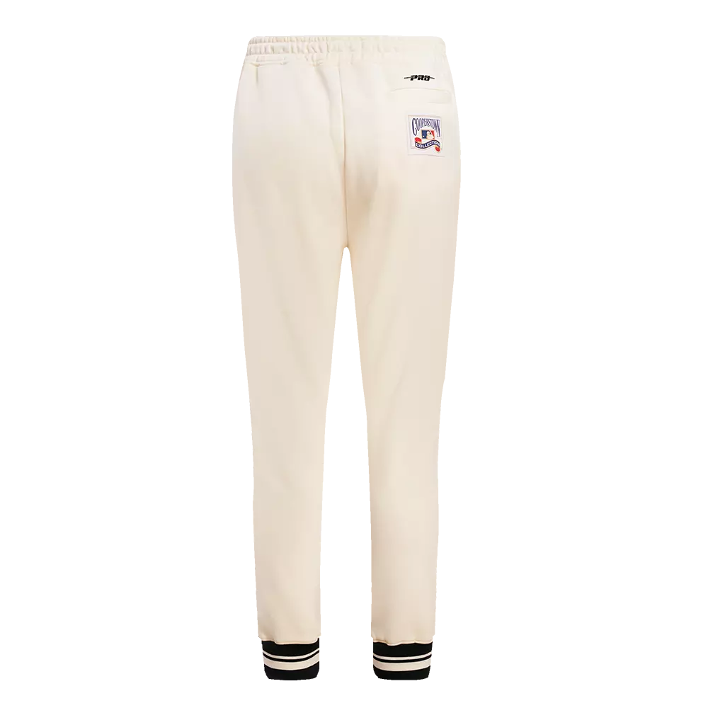 Pro Standard Women's MLB Chicago White Sox Retro Classic Sweatpants - Eggshell - EGGSHELL