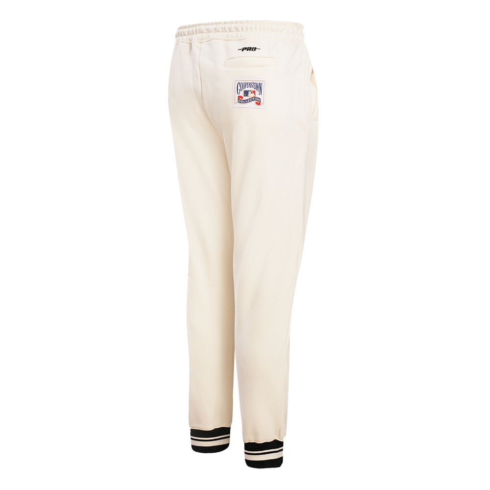 Pro Standard Women's MLB Chicago White Sox Retro Classic Sweatpants - Eggshell - EGGSHELL Thumbnail View 4
