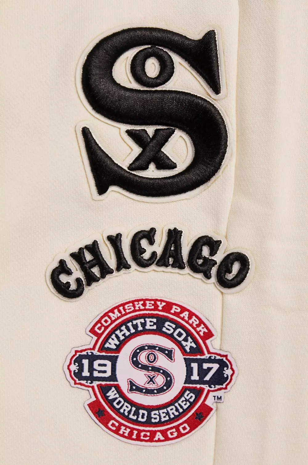 Pro Standard Women's MLB Chicago White Sox Retro Classic Sweatpants - Eggshell - EGGSHELL