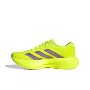 adidas Adizero EVO SL Woven "Solar Yellow/Aurora Plum/Powder Plum" Women's Running Shoe
