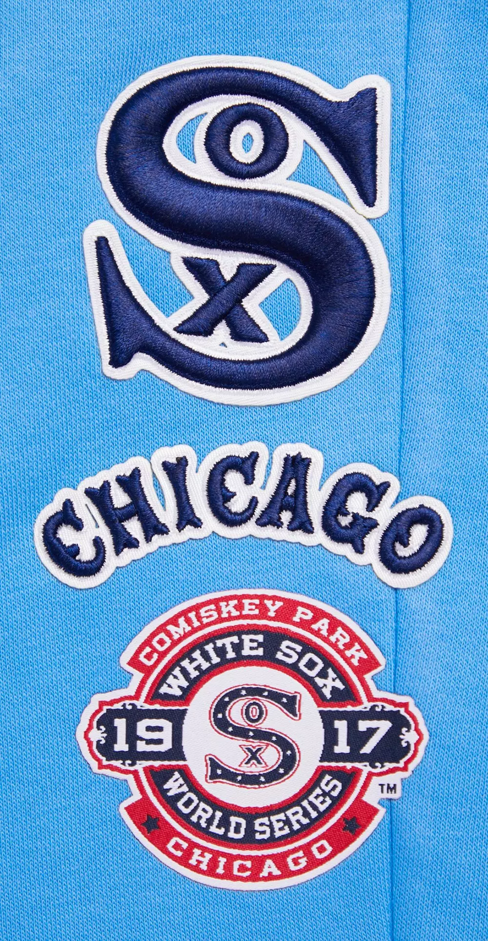 Pro Standard Women's MLB Chicago White Sox Retro Classic Sweatpants - University Blue/White - UNIVERSITY BLUE/WHITE