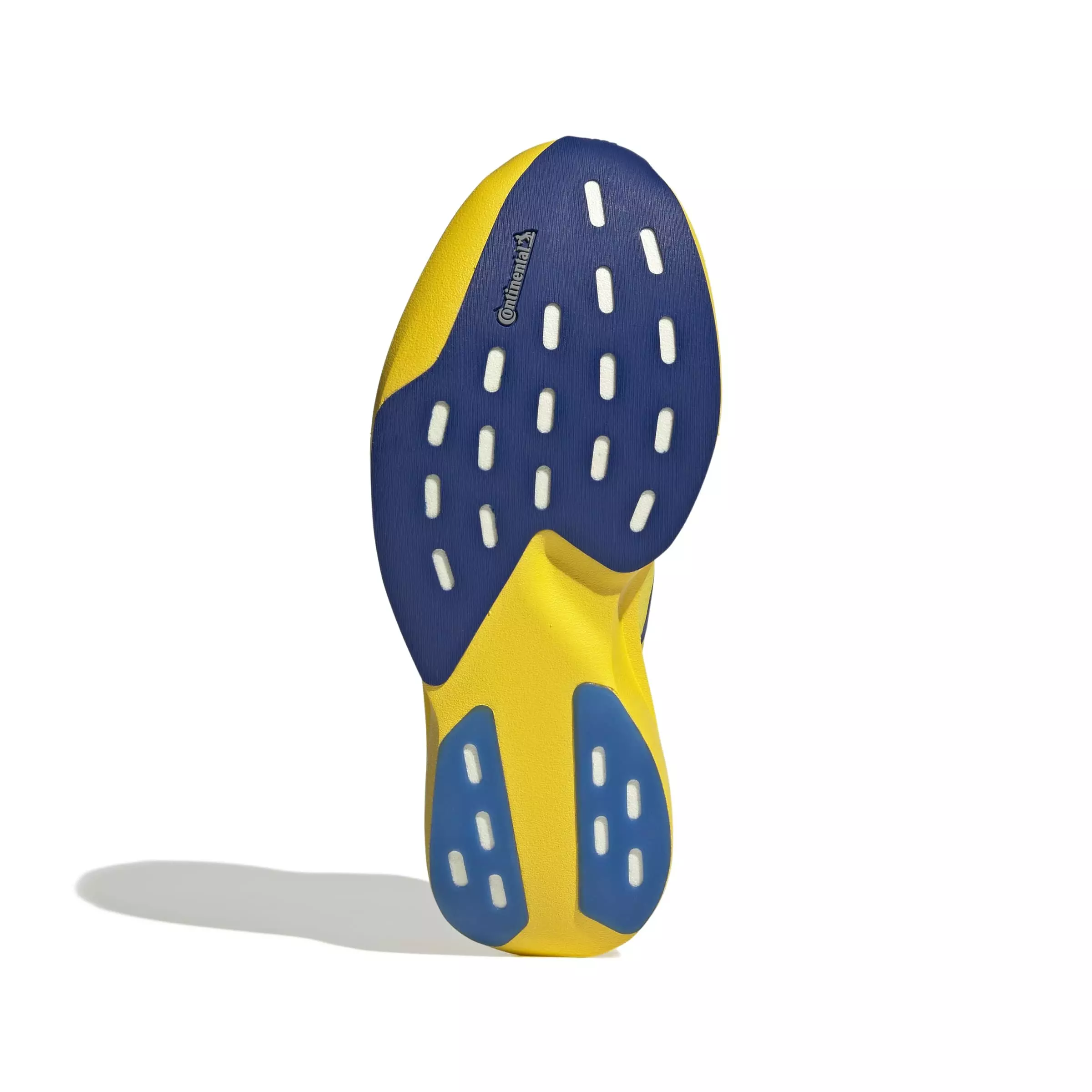 adidas Adizero EVO SL "Yellow/Team Royal Blue/Iron Metallic" Women's Running Shoe - YELLOW/ROYAL/IRON