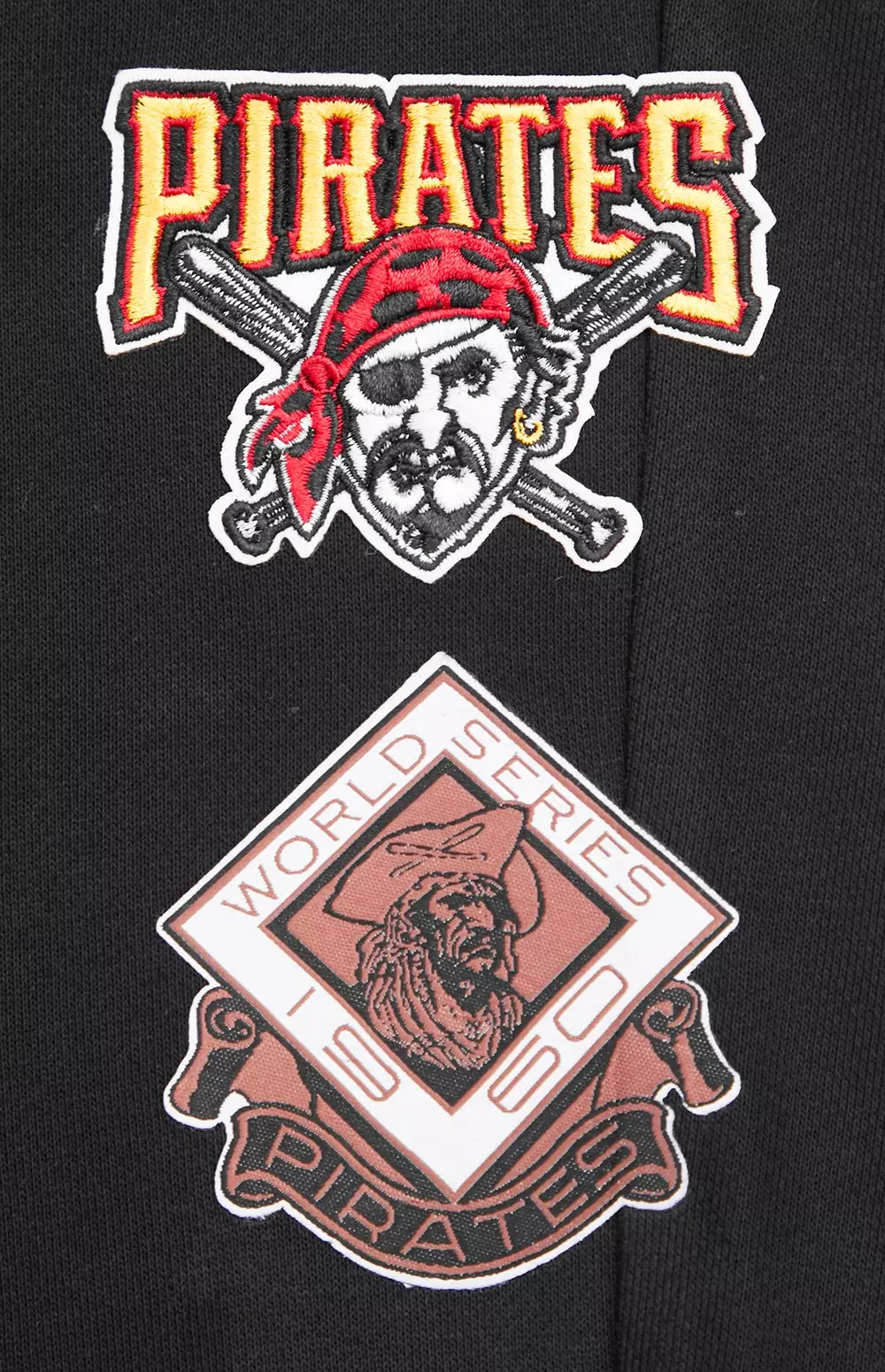 Pro Standard Women's MLB Pittsburgh Pirates Retro Classic Sweatpants - Black/Yellow - BLACK/YELLOW