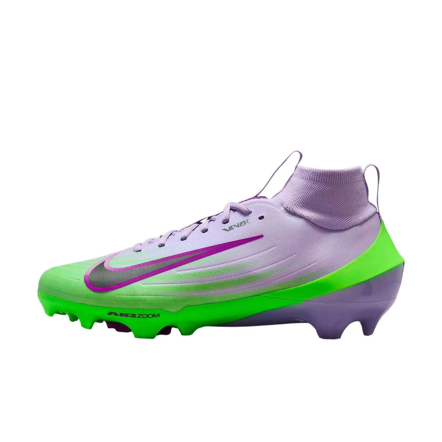 Nike Vapor Pro 1 "Hydrangeas/Green Strike/Doll/Dark Smoke Grey" Men's Football Cleat - HYDRANGEAS/GREEN/DOLL/DK GREY