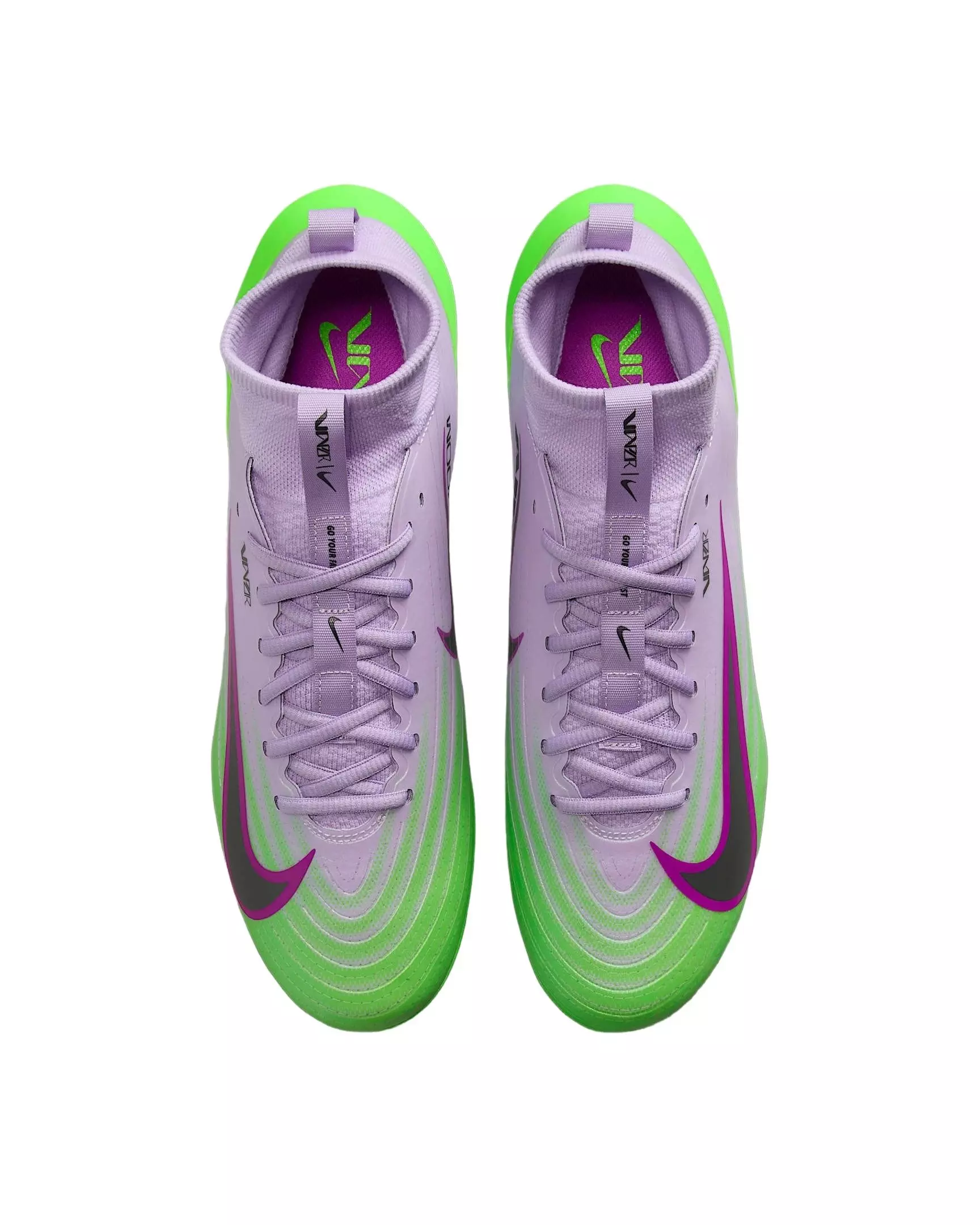 Nike Vapor Pro 1 "Hydrangeas/Green Strike/Doll/Dark Smoke Grey" Men's Football Cleat - HYDRANGEAS/GREEN/DOLL/DK GREY