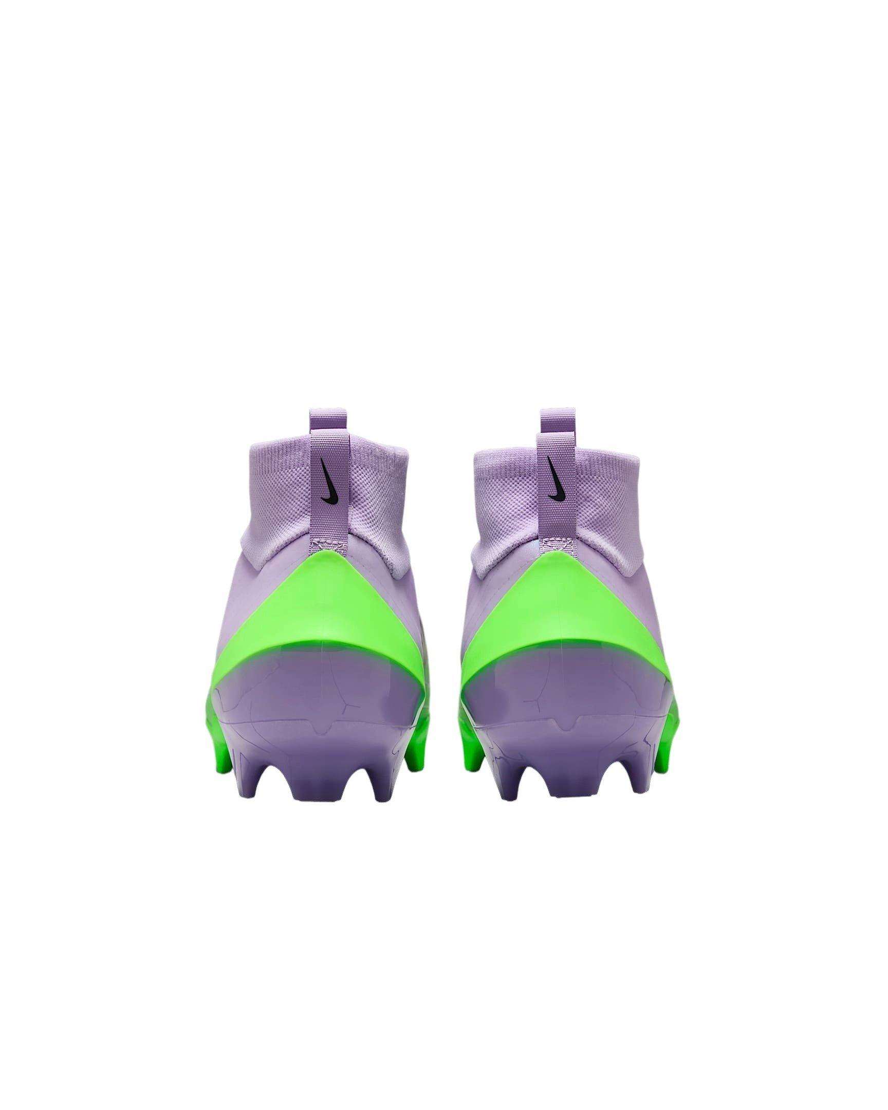 Nike Vapor Pro 1 "Hydrangeas/Green Strike/Doll/Dark Smoke Grey" Men's Football Cleat - HYDRANGEAS/GREEN/DOLL/DK GREY Thumbnail View 5