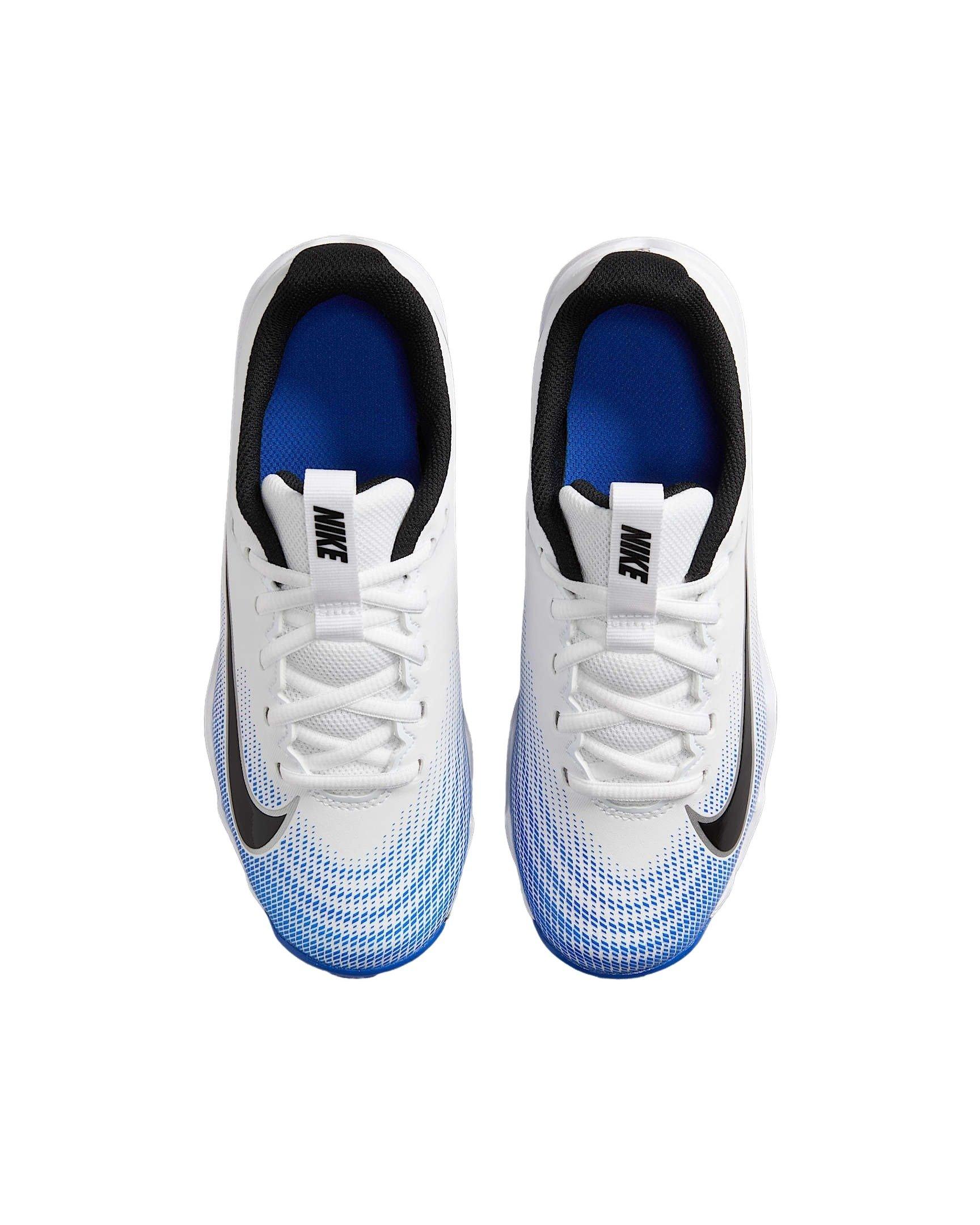 Nike Vapor Shark 3 Preschool Boys' "White/Racer Blue/Black" Football Cleat
