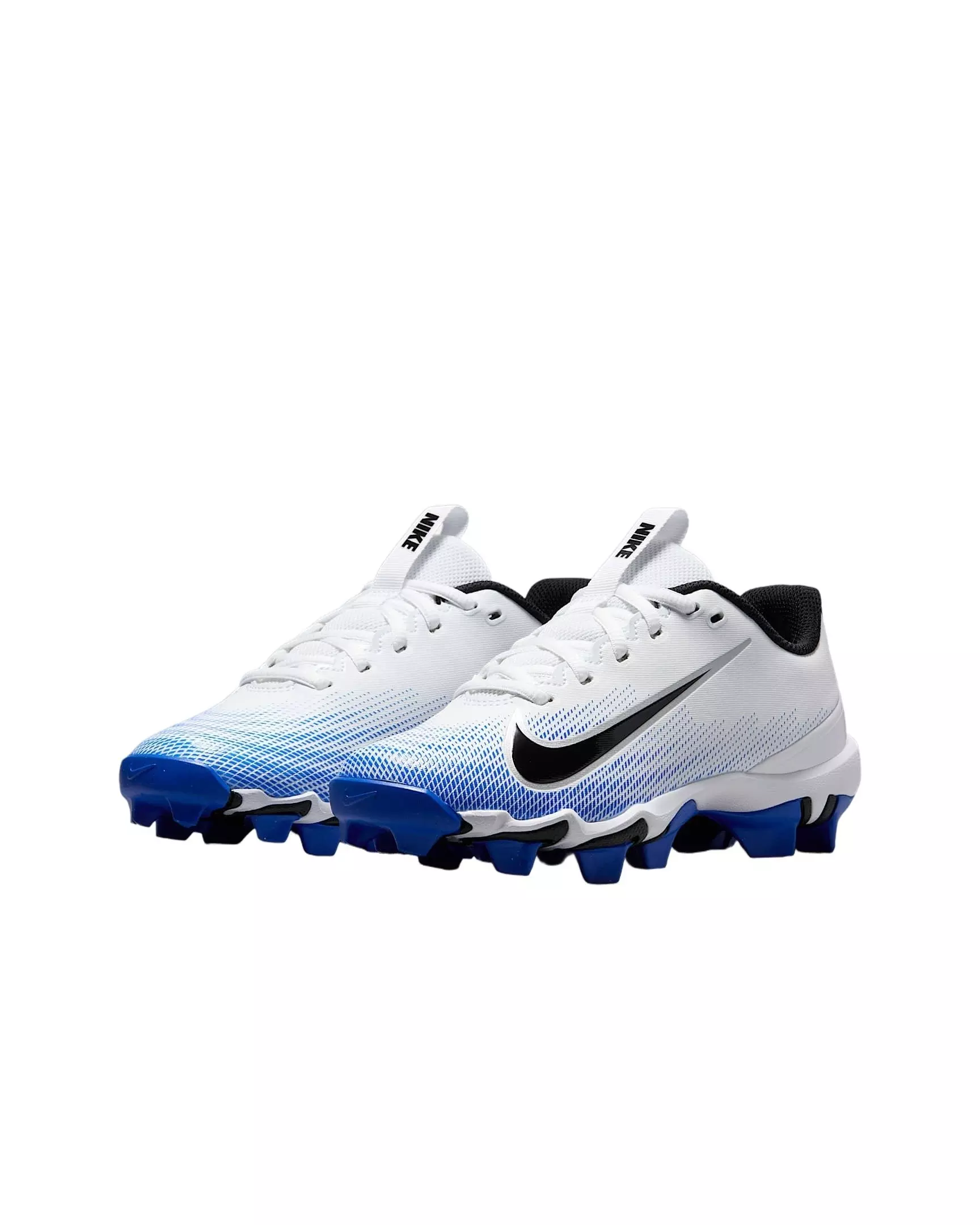 Nike Vapor Shark 3 "White/Racer Blue/Black" Preschool Boys' Football Cleat - WHITE/BLUE/BLACK