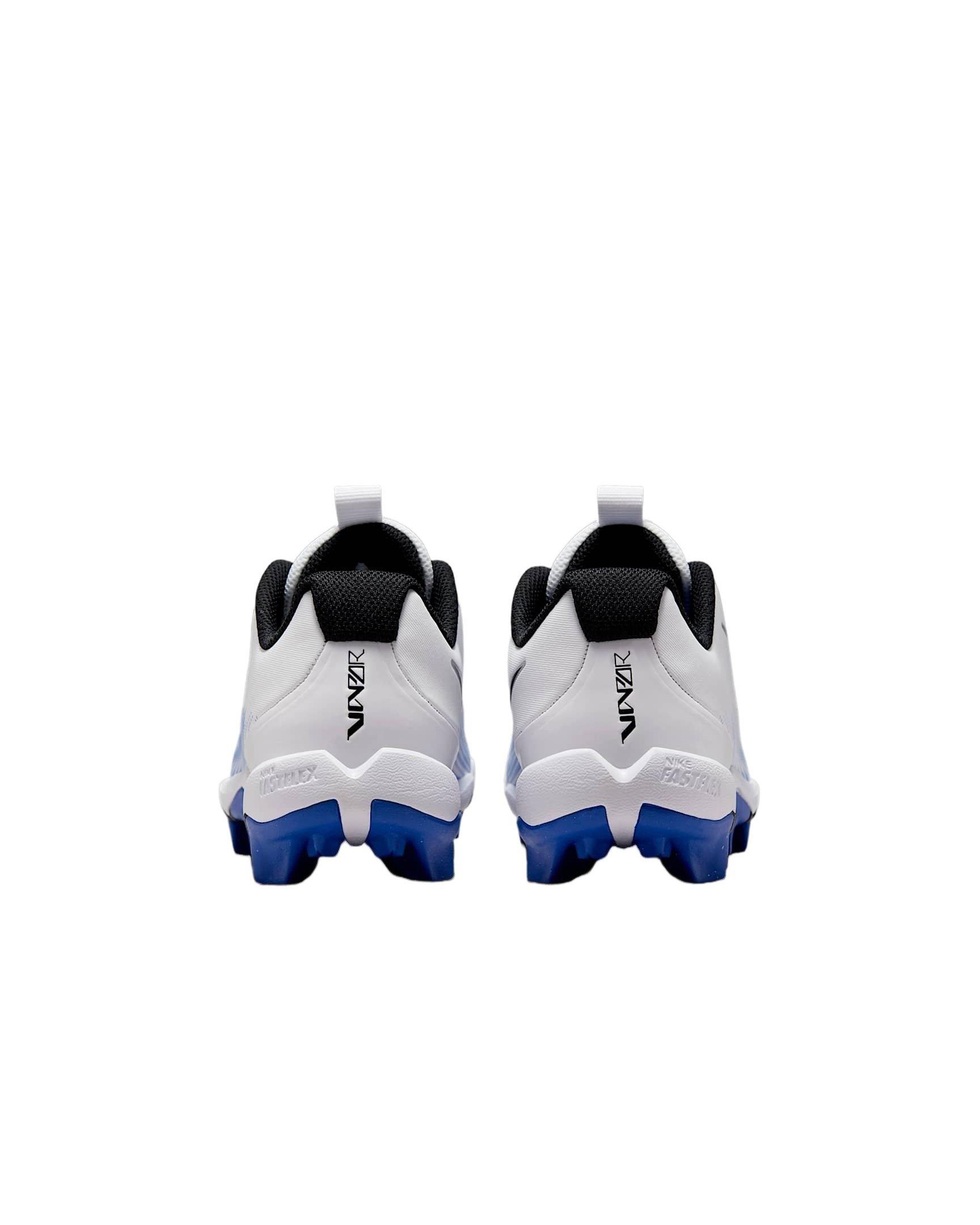 Nike Vapor Shark 3 Preschool Boys' "White/Racer Blue/Black" Football Cleat