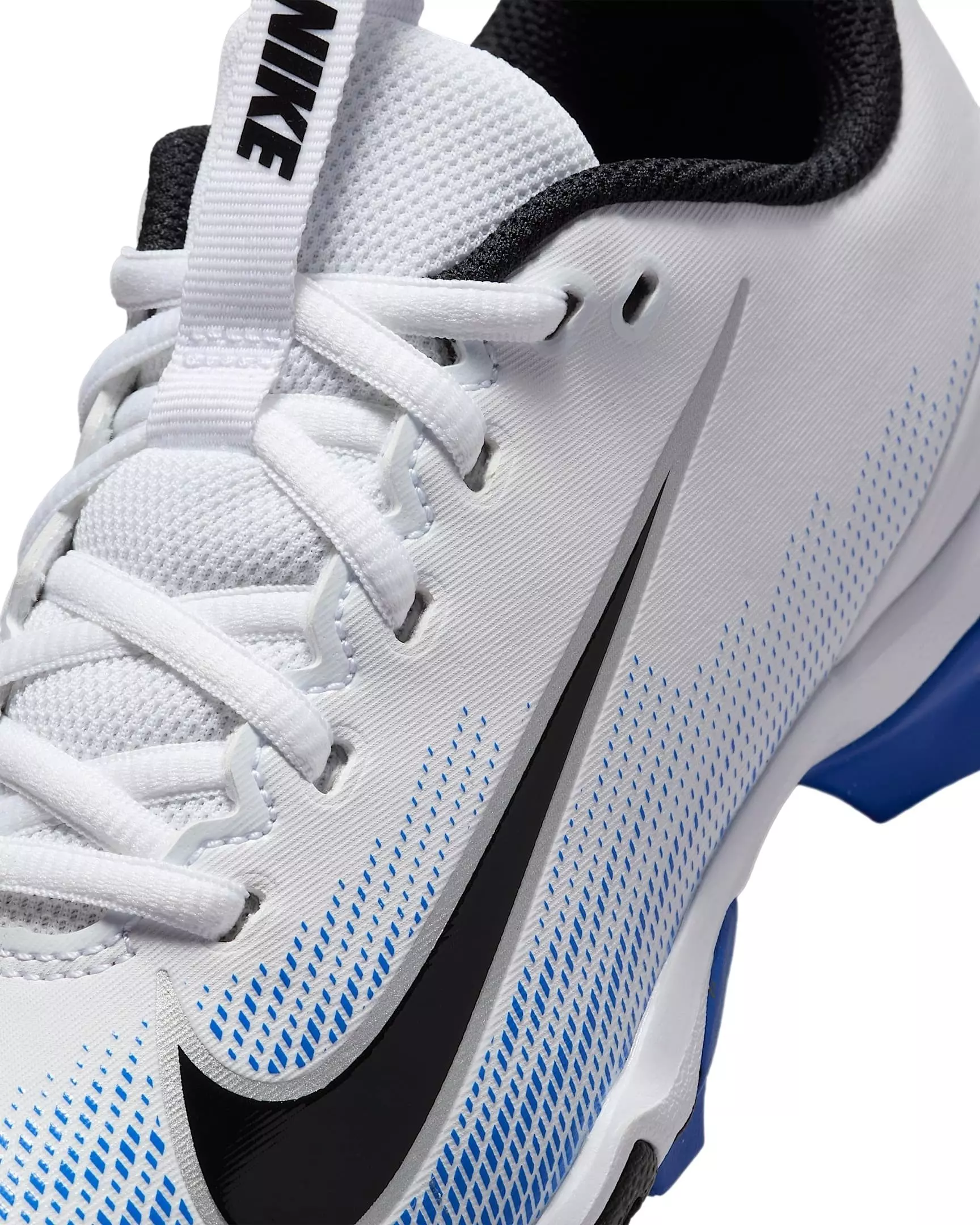 Nike Vapor Shark 3 "White/Racer Blue/Black" Preschool Boys' Football Cleat - WHITE/BLUE/BLACK