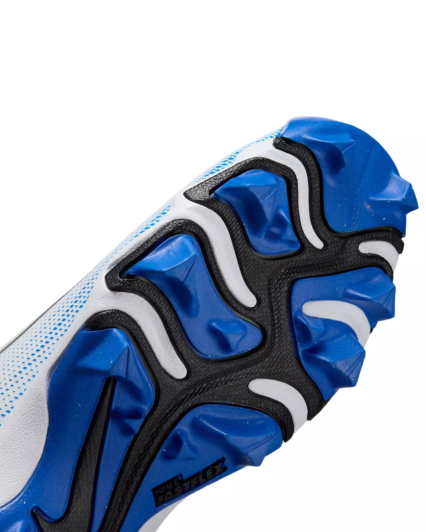 Nike Vapor Shark 3 "White/Racer Blue/Black" Preschool Boys' Football Cleat - WHITE/BLUE/BLACK