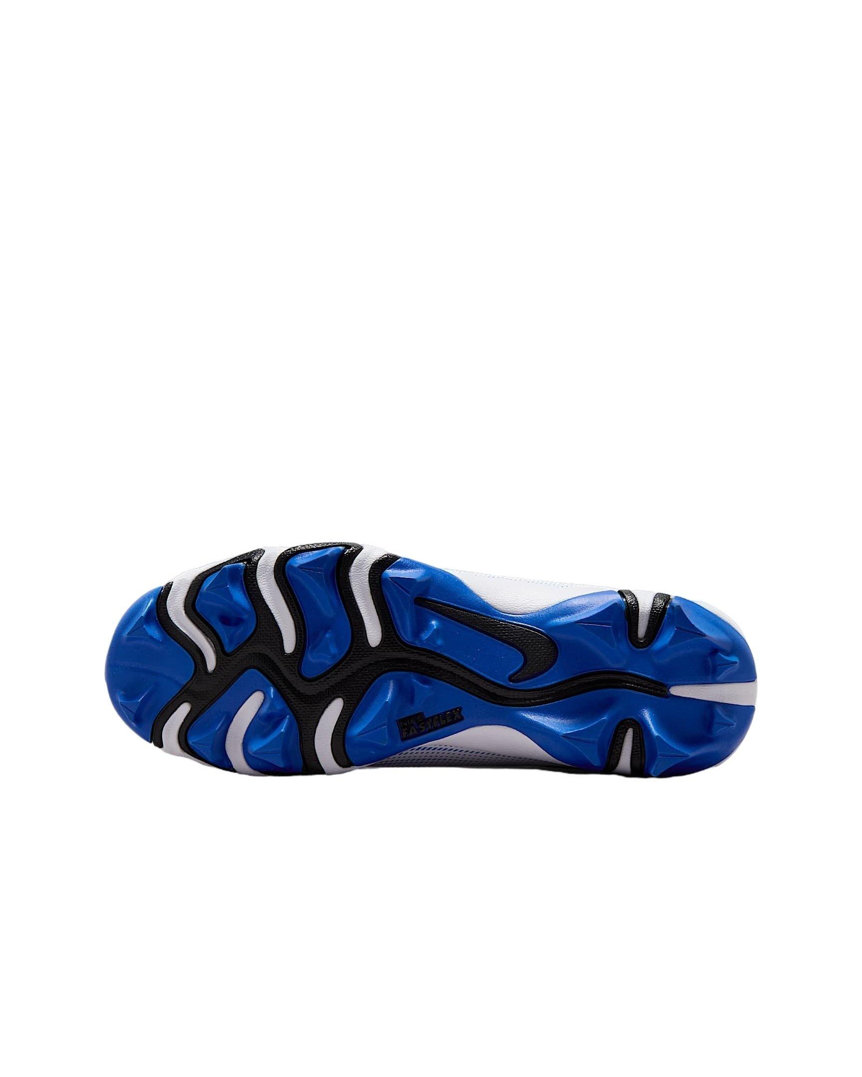 Nike Vapor Shark 3 Preschool Boys' "White/Racer Blue/Black" Football Cleat