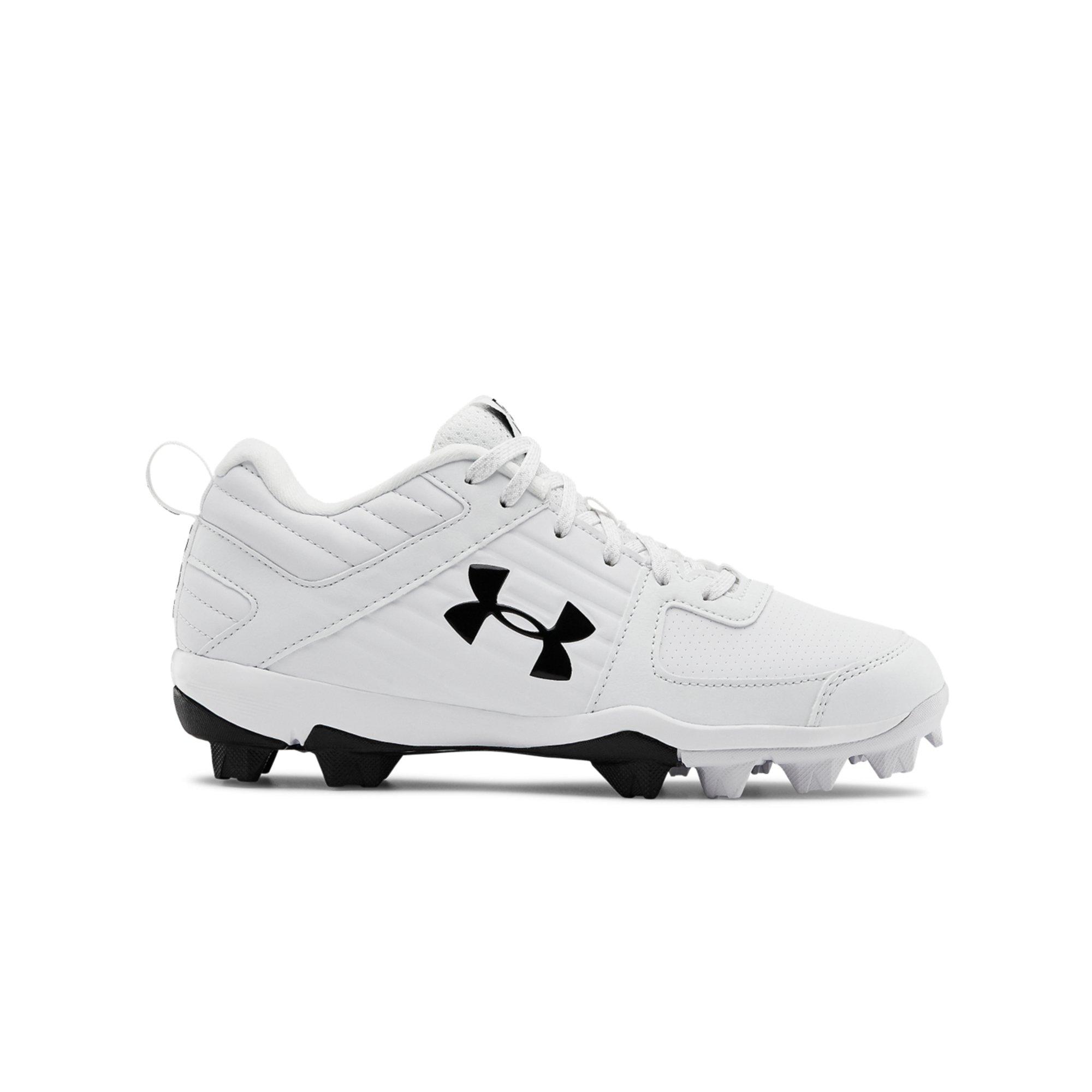 Details about   Boys Under Armour 1297316-100 Leadoff Low RM Baseball Cleats Sliver 