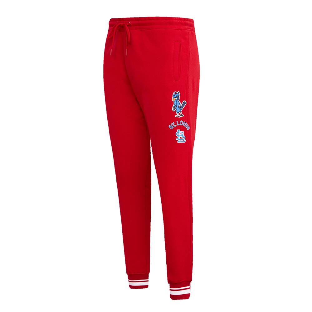 Pro Standard Women's MLB St. Louis Cardinals Retro Classic Sweatpants - Red - RED Thumbnail View 3