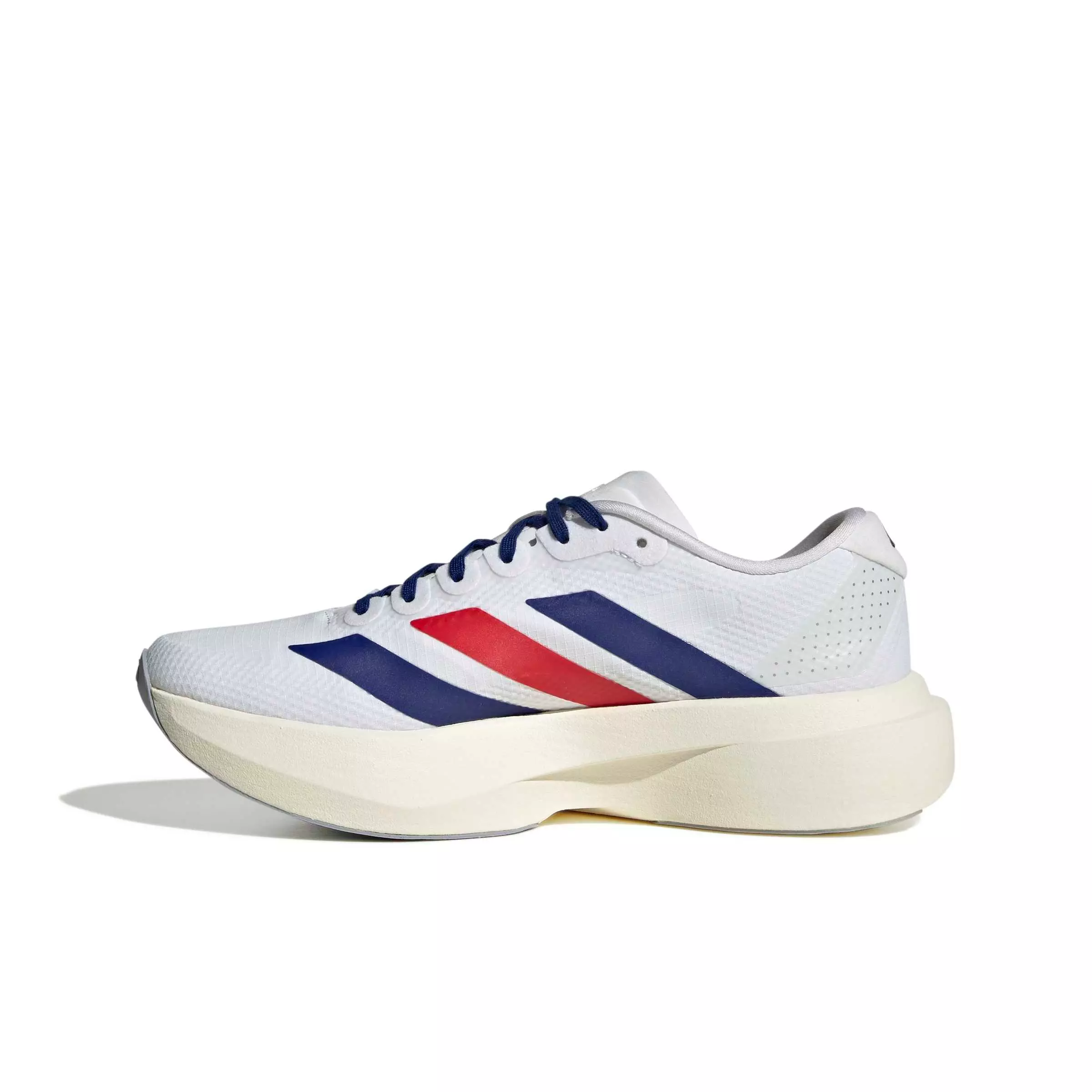 adidas Adizero EVO SL "Ftwr White/Mystery Ink/Pure Ruby" Women's Running Shoe - WHITE/INK/RUBY