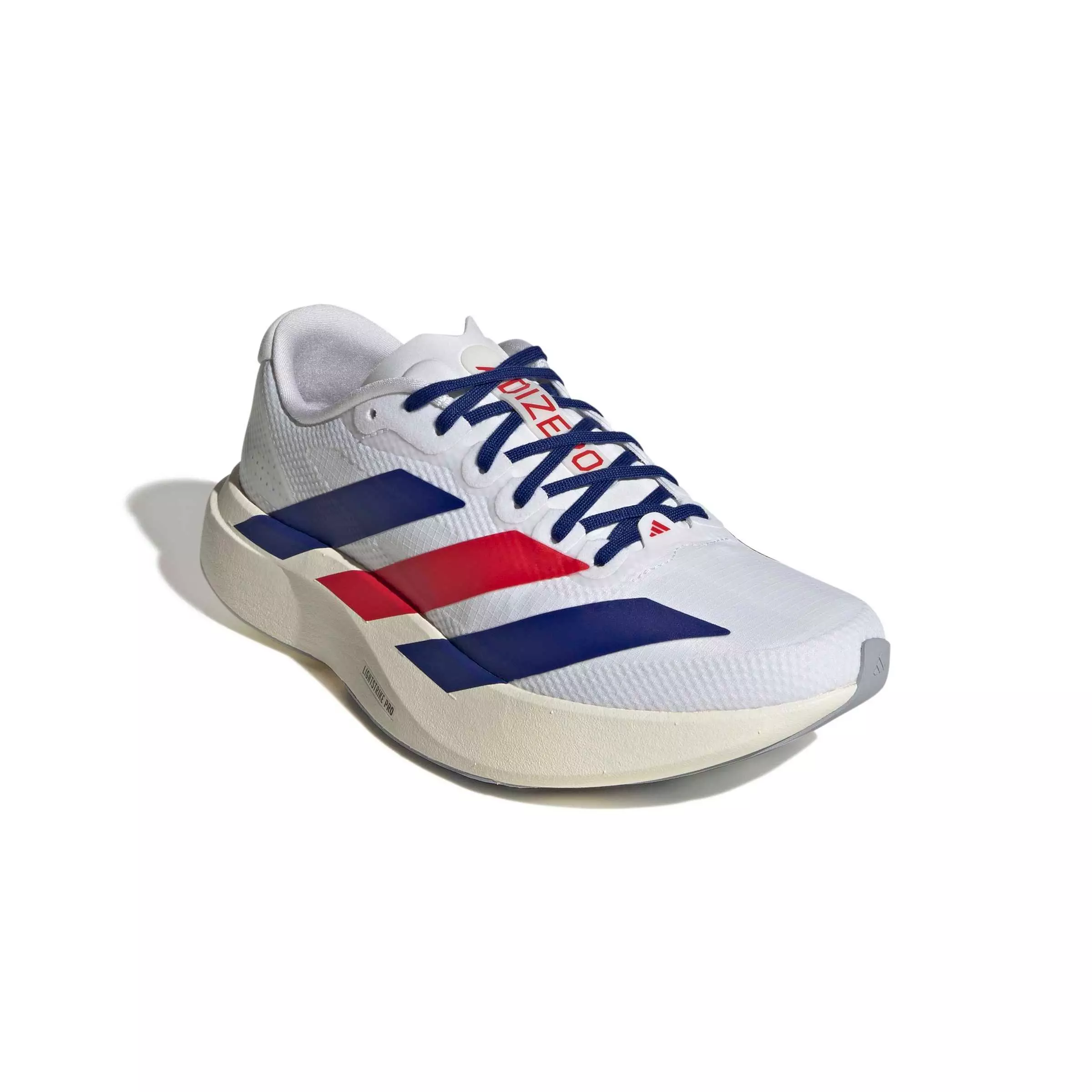 adidas Adizero EVO SL "Ftwr White/Mystery Ink/Pure Ruby" Women's Running Shoe - WHITE/INK/RUBY