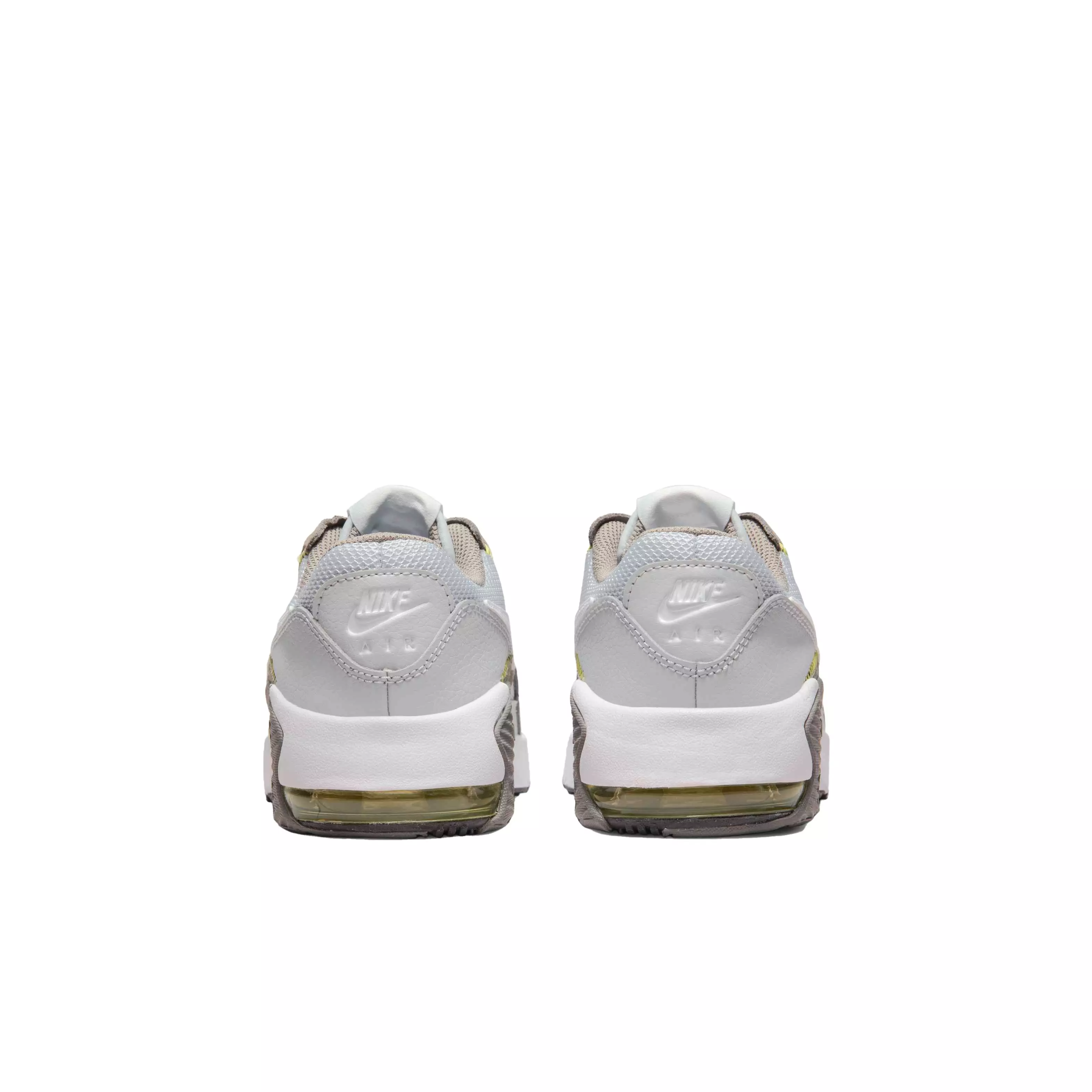 Nike Air Max Excee "Grey Fog/White/Flat Pewter/Atomic Green" Grade School Girls' Shoe - GREY