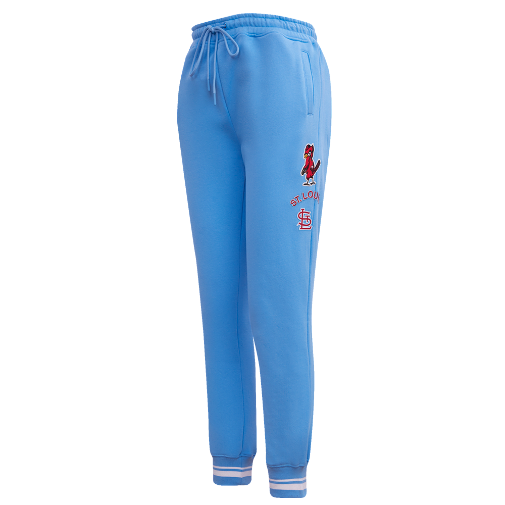 Pro Standard Women's MLB St. Louis Cardinals Retro Classic Sweatpants - University Blue - UNIVERSITY BLUE Thumbnail View 3