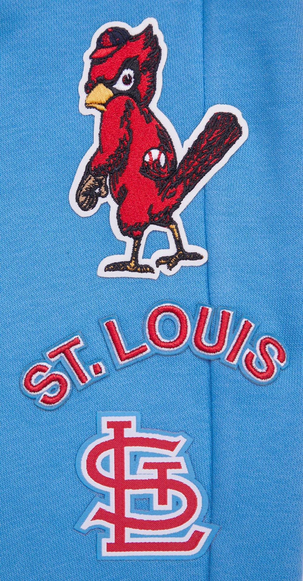 Pro Standard Women's MLB St. Louis Cardinals Retro Classic Sweatpants - University Blue - UNIVERSITY BLUE Thumbnail View 5