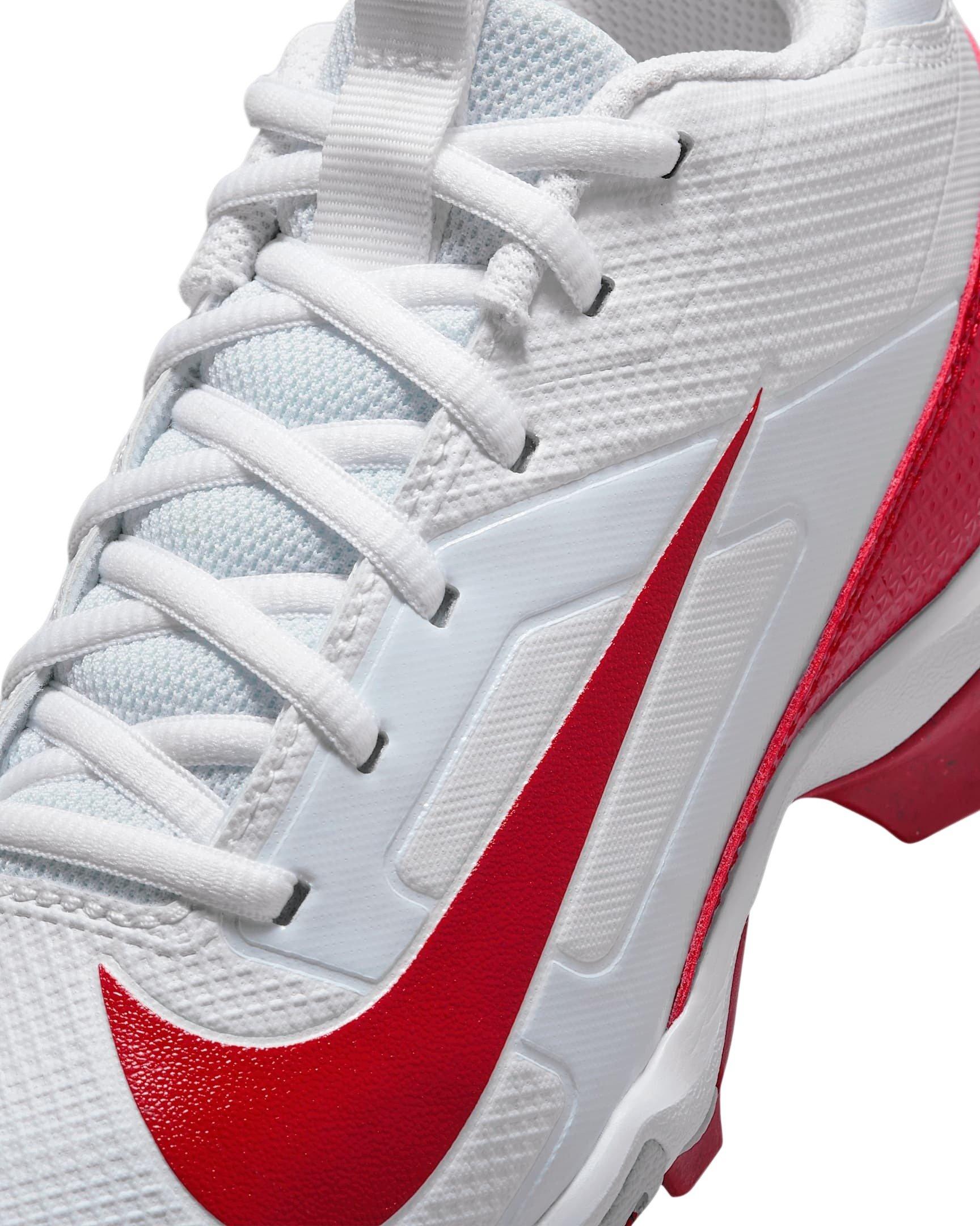 Nike Alpha Menace 4 Shark Preschool Boys' "Racer Pink/Pink Foam/Dk Smoke Grey" Football Cleat