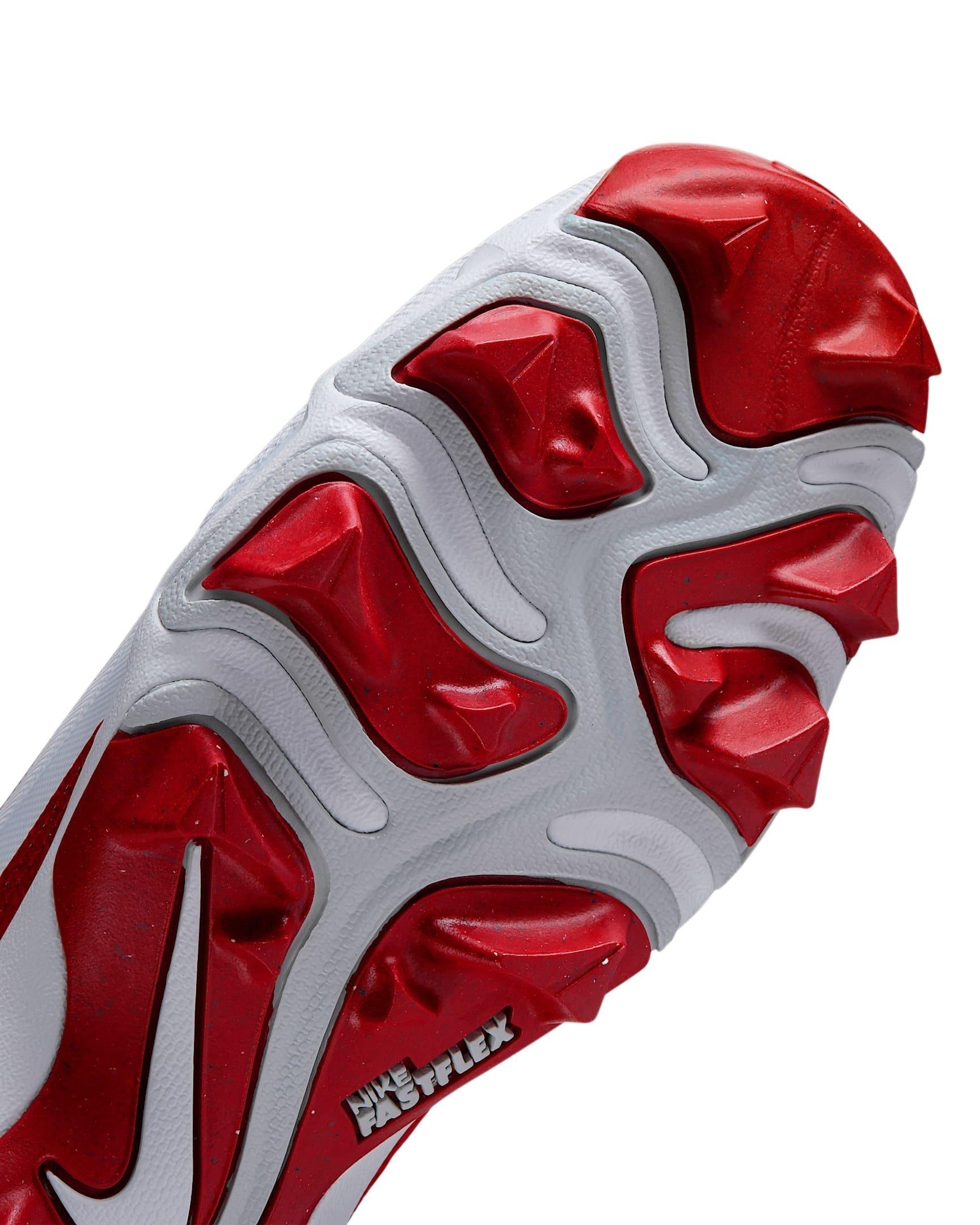 Nike Alpha Menace 4 Shark Preschool Boys' "Racer Pink/Pink Foam/Dk Smoke Grey" Football Cleat