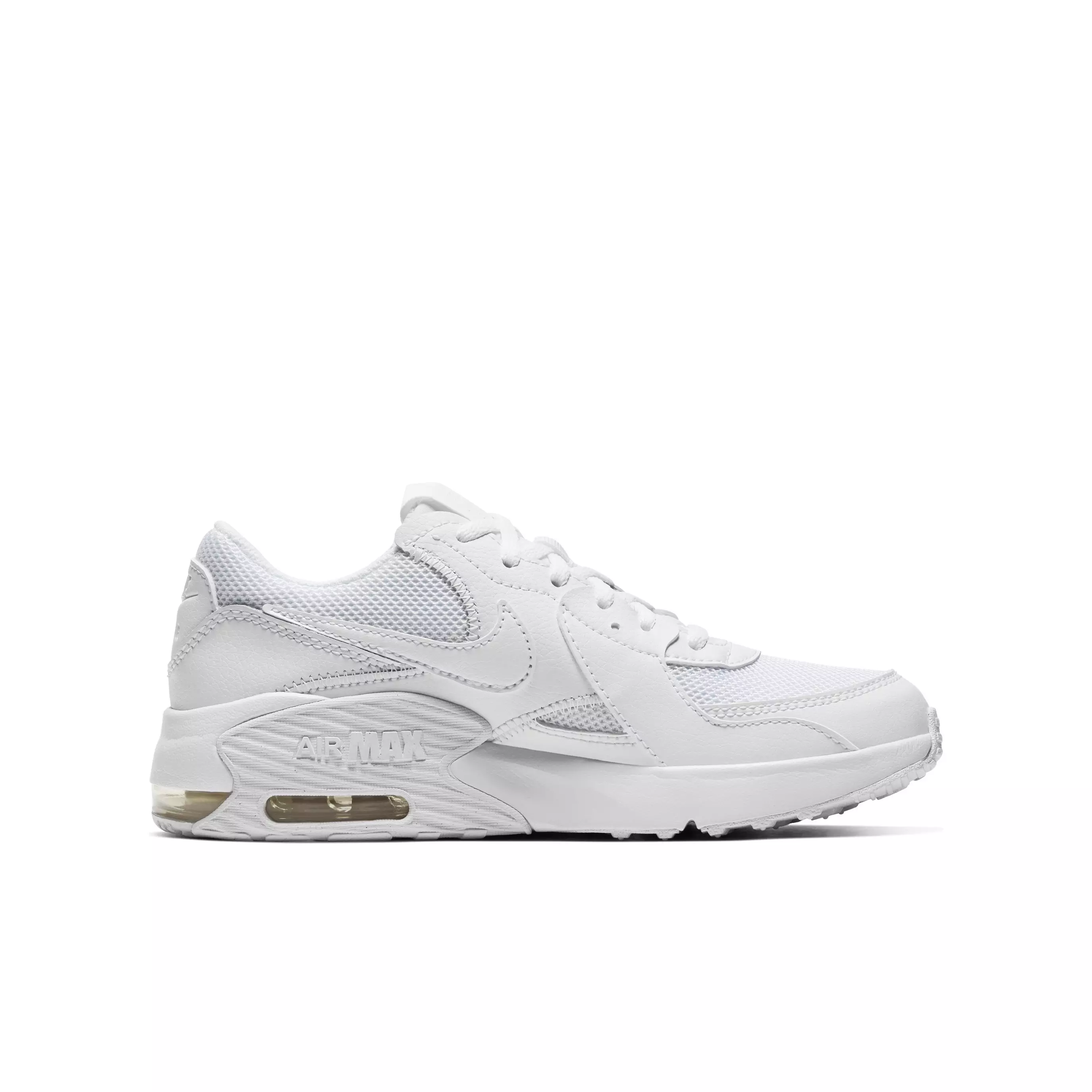 Nike Air Max Excee "White" Grade School Girls' Shoe - WHITE