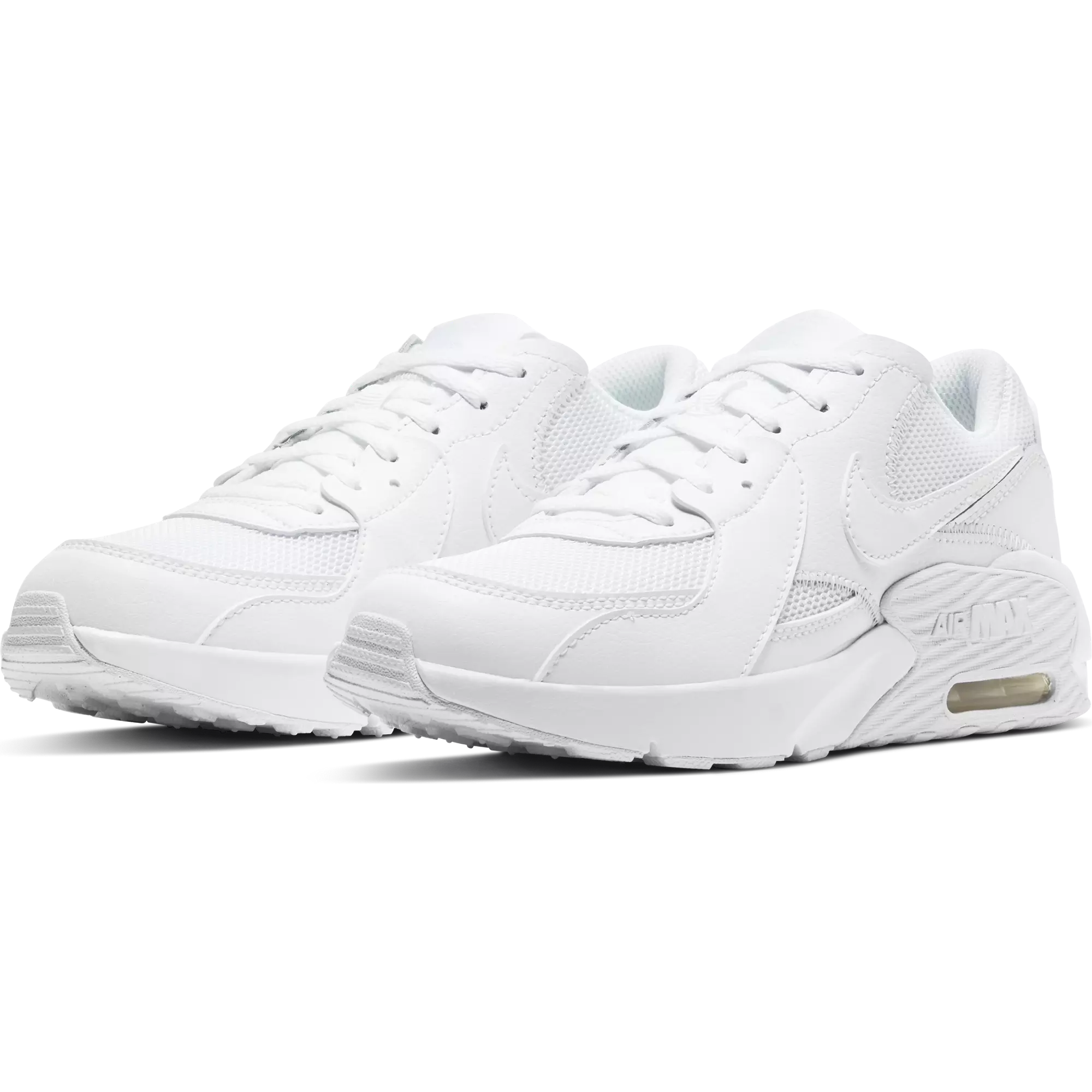 Nike Air Max Excee "White" Grade School Girls' Shoe - WHITE