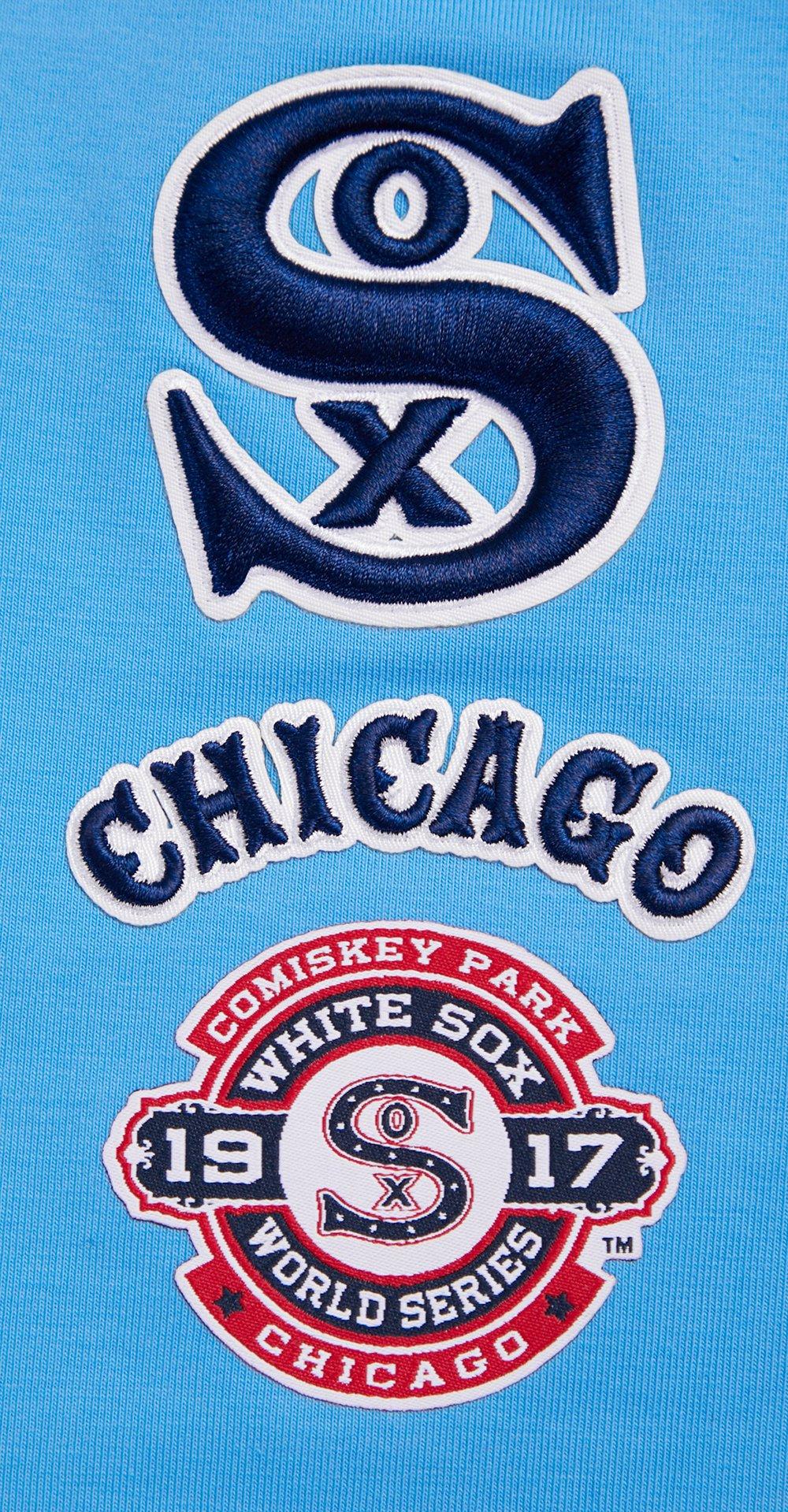 Pro Standard Women's Chicago White Sox Retro Classic Jersey Leggings - University Blue - UNIVERSITY BLUE Thumbnail View 5