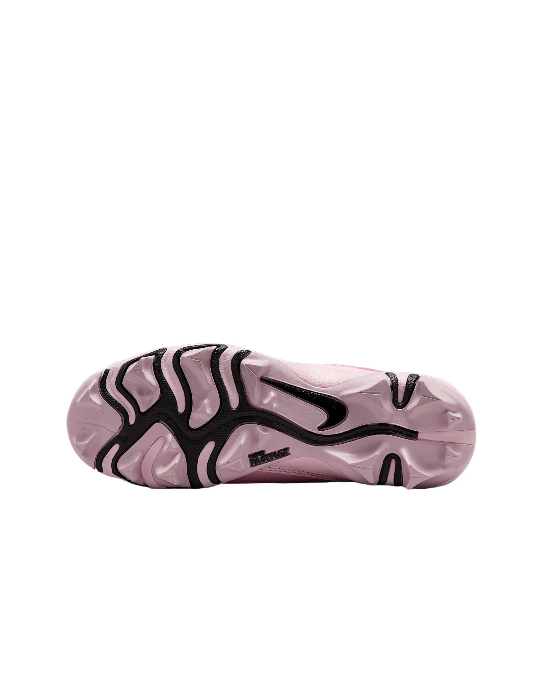 Nike Alpha Menace 4 Shark Preschool Boys' "Racer Pink/Pink Foam/Dark Smoke Grey" Football Cleat