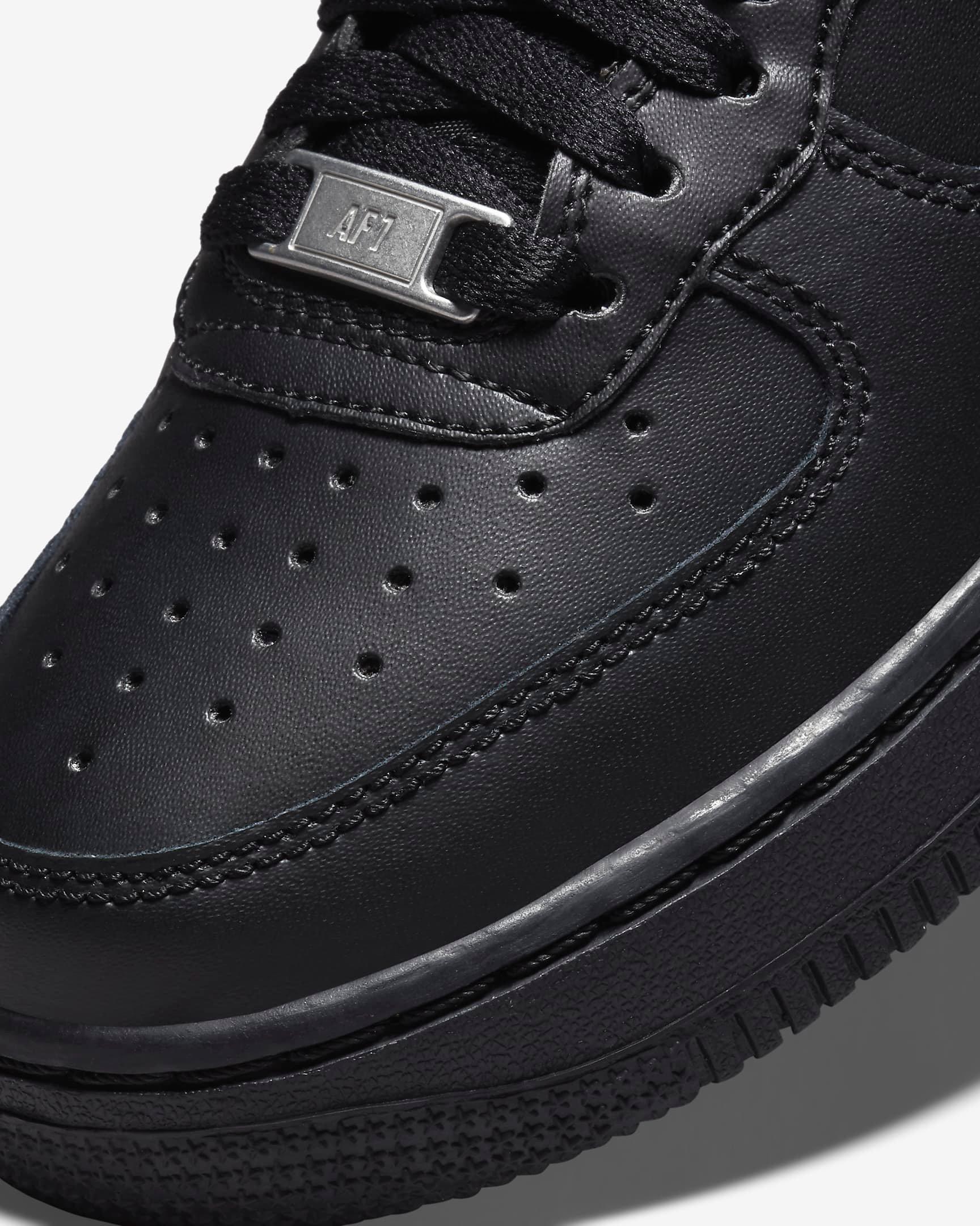 Nike Air Force 1 LE Youth Black/Black