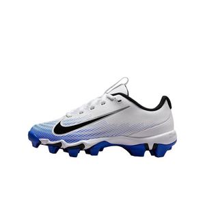 Nike Vapor Shark 3 "White/Racer Blue/Black" Grade School Boys' Football Cleat