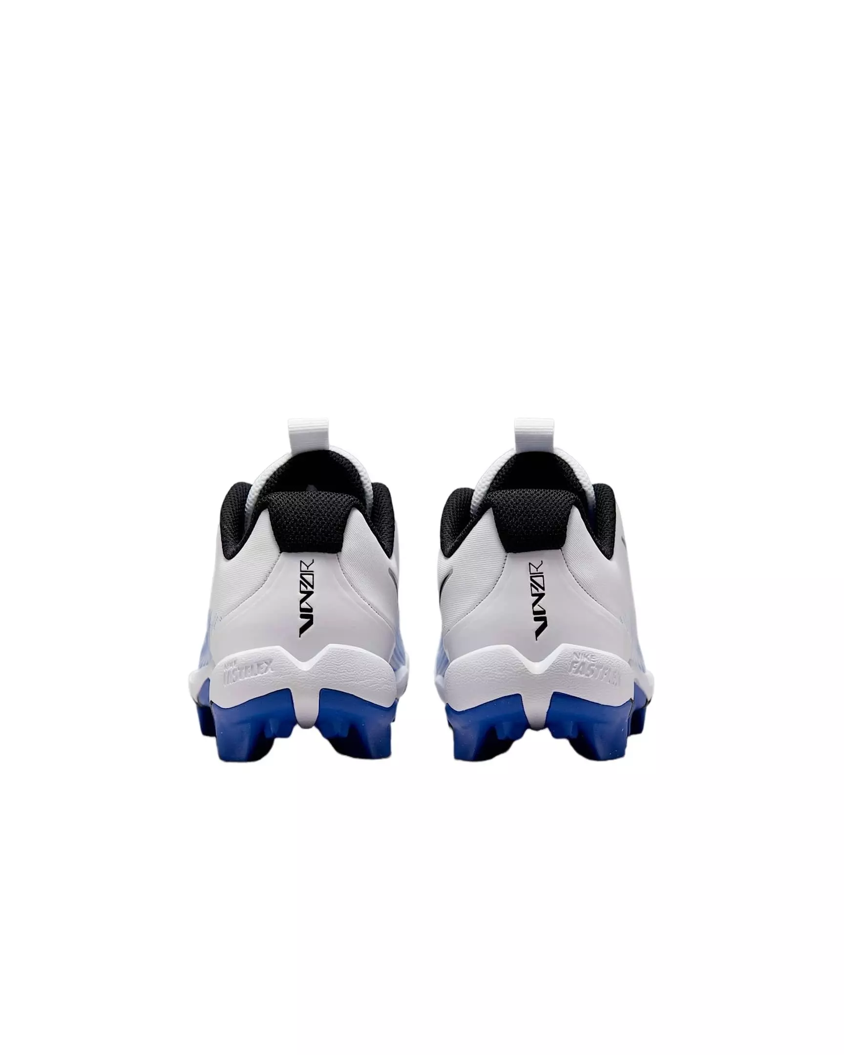 Nike Vapor Shark 3 "White/Racer Blue/Black" Grade School Boys' Football Cleat - WHITE/BLUE/BLACK