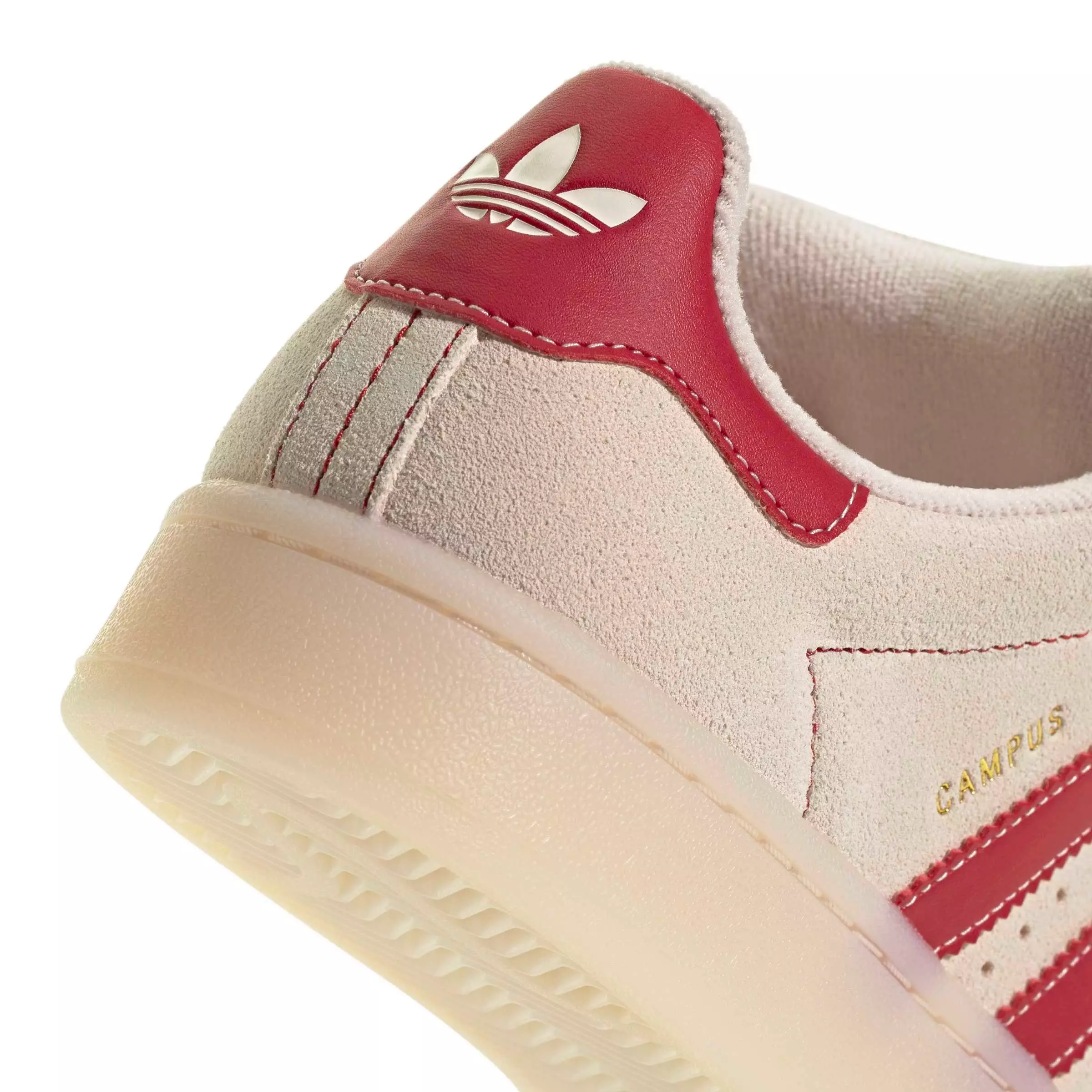 adidas Originals Campus 00s "Wonder Quartz/Team Victory Red/Gold Metallic" Women's Shoe - QUARTZ/RED/GOLD