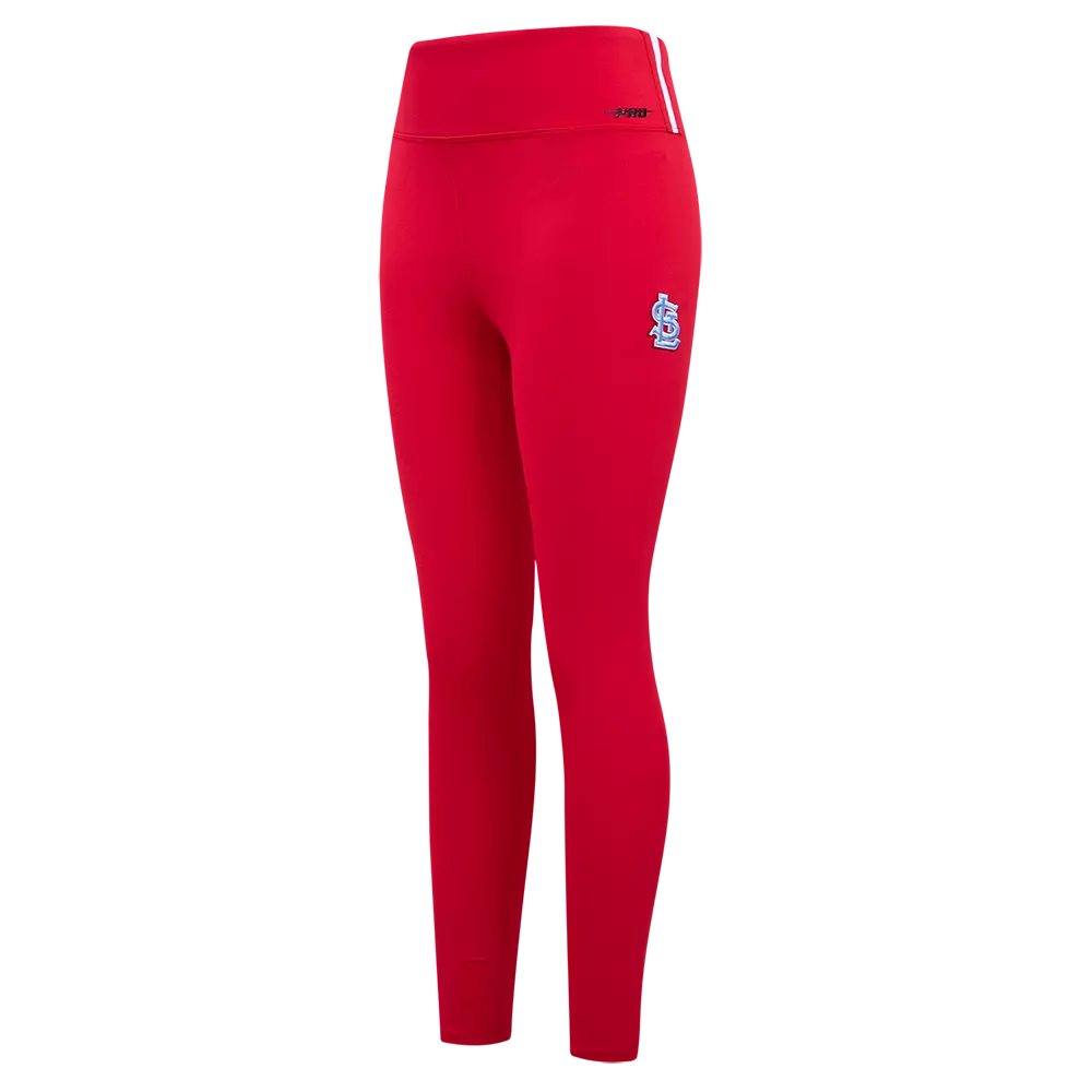 Pro Standard Women's MLB St. Louis Cardinals Retro Classic Jersey Leggings - Red - RED