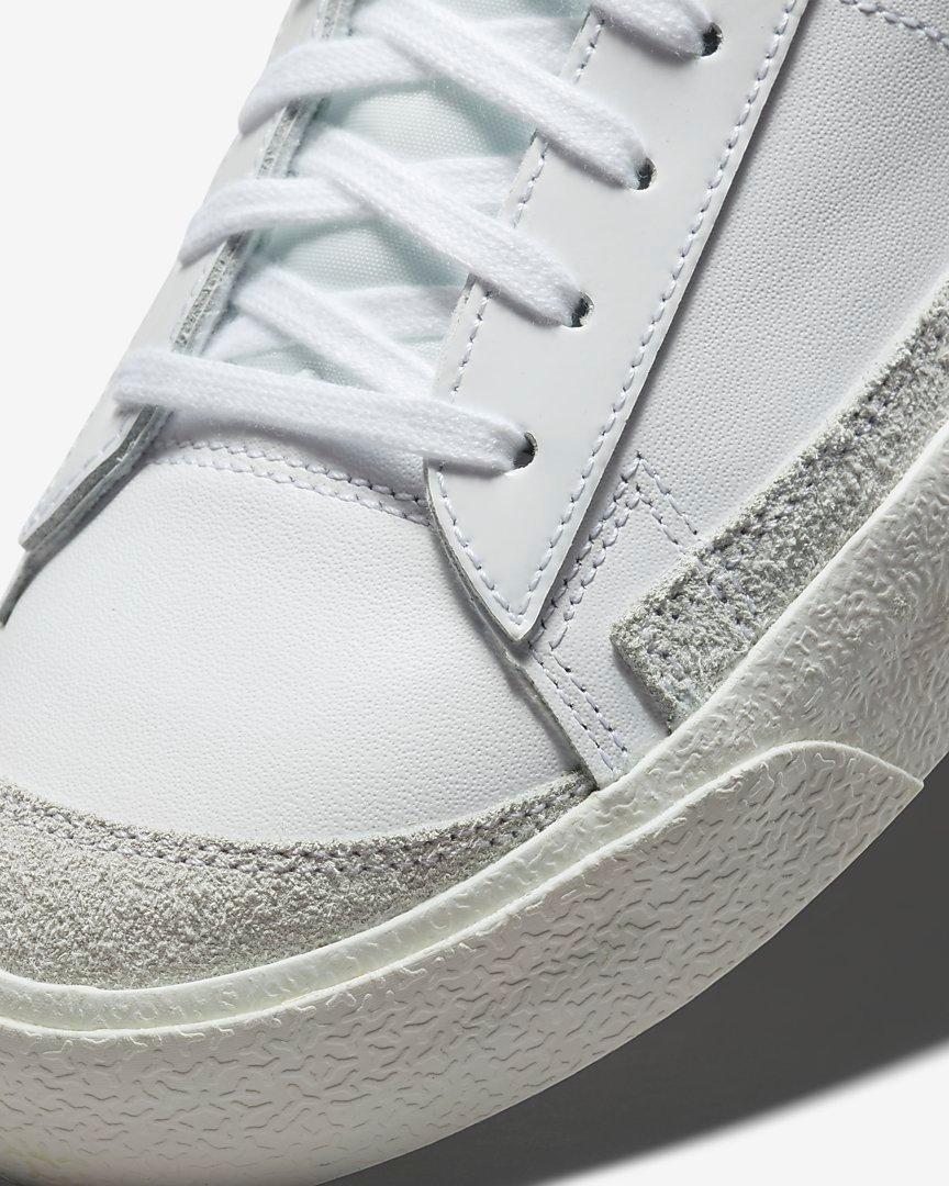 Nike Blazer Low 77 Vintage White Sail Mean Green Men S Shoe Hibbett City Gear