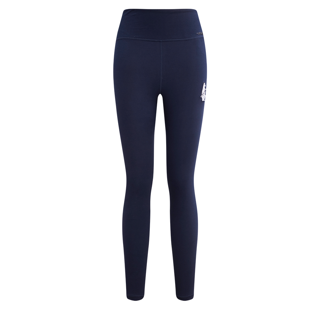 Pro Standard Women's MLB Chicago Cubs Retro Classic Jersey Leggings - Navy - NAVY Thumbnail View 1