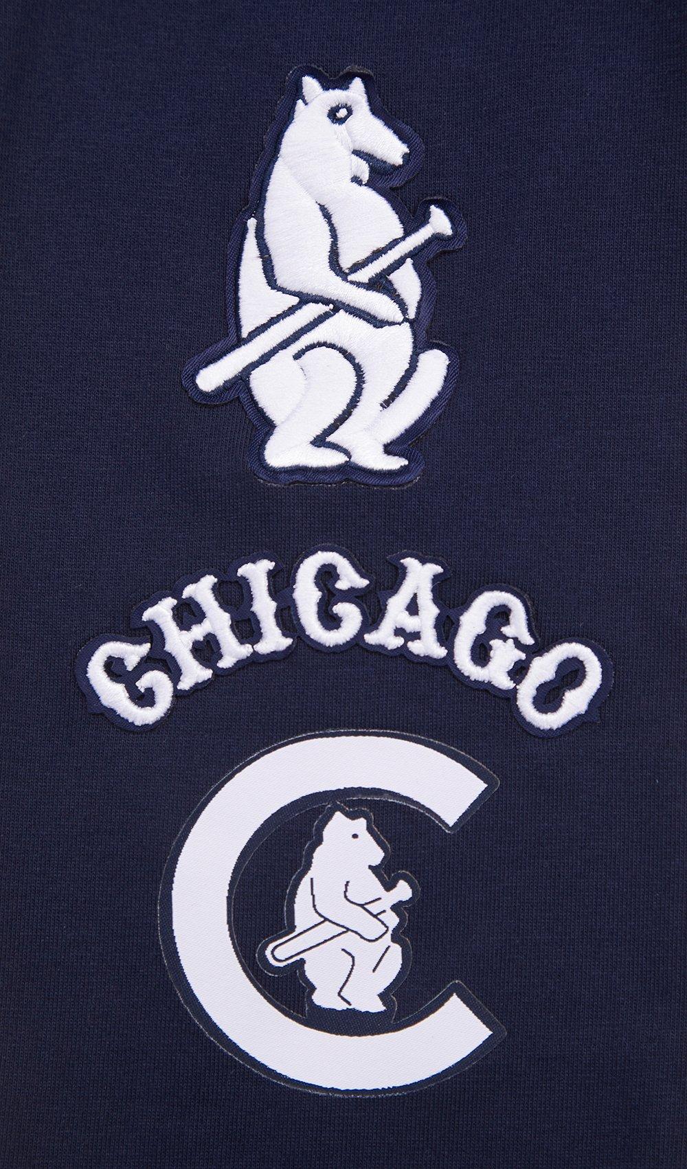 Pro Standard Women's MLB Chicago Cubs Retro Classic Jersey Leggings - Navy - NAVY Thumbnail View 5