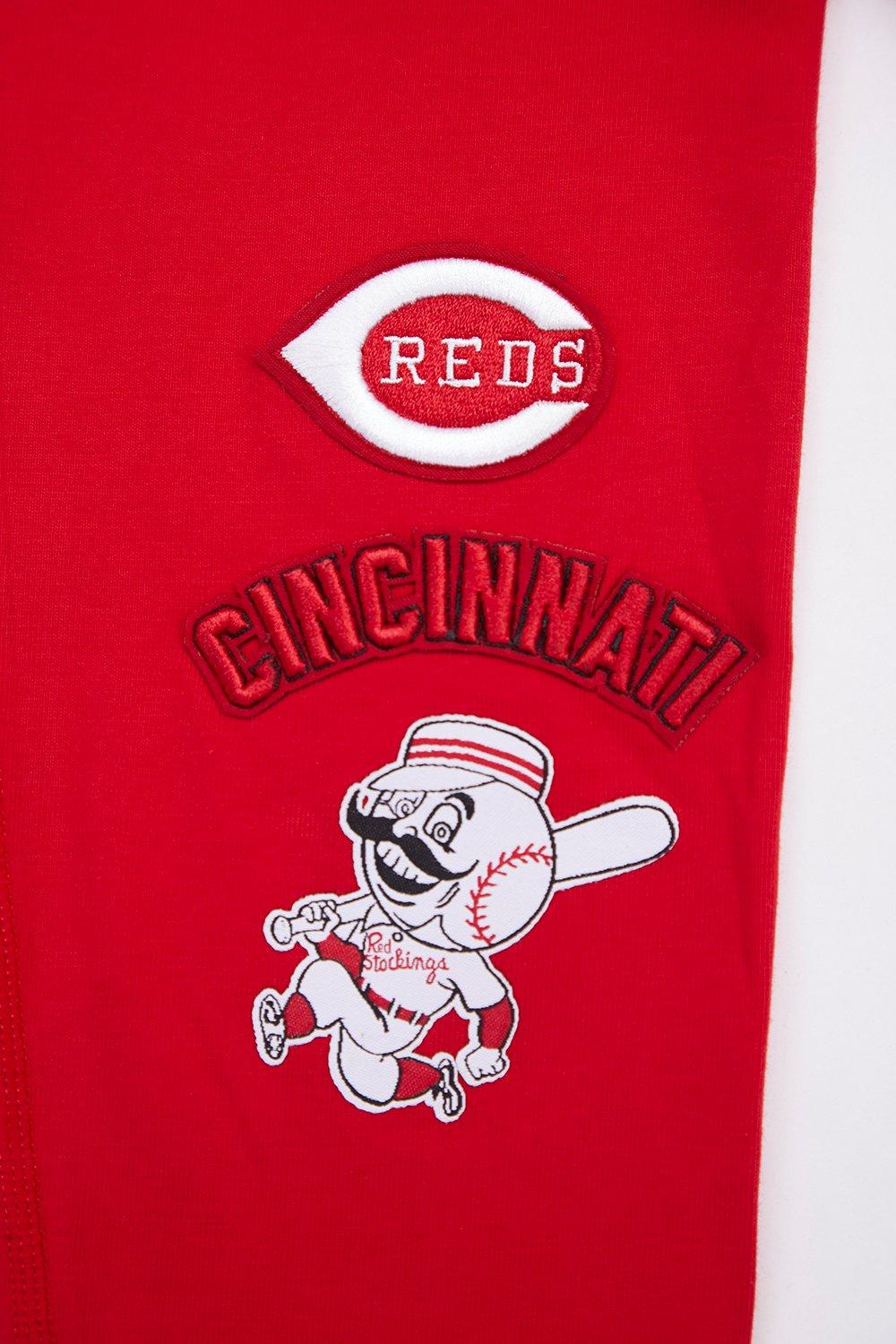 Pro Standard Women's MLB Cincinnati Reds Retro Classic Jersey Leggings - Red - RED Thumbnail View 5