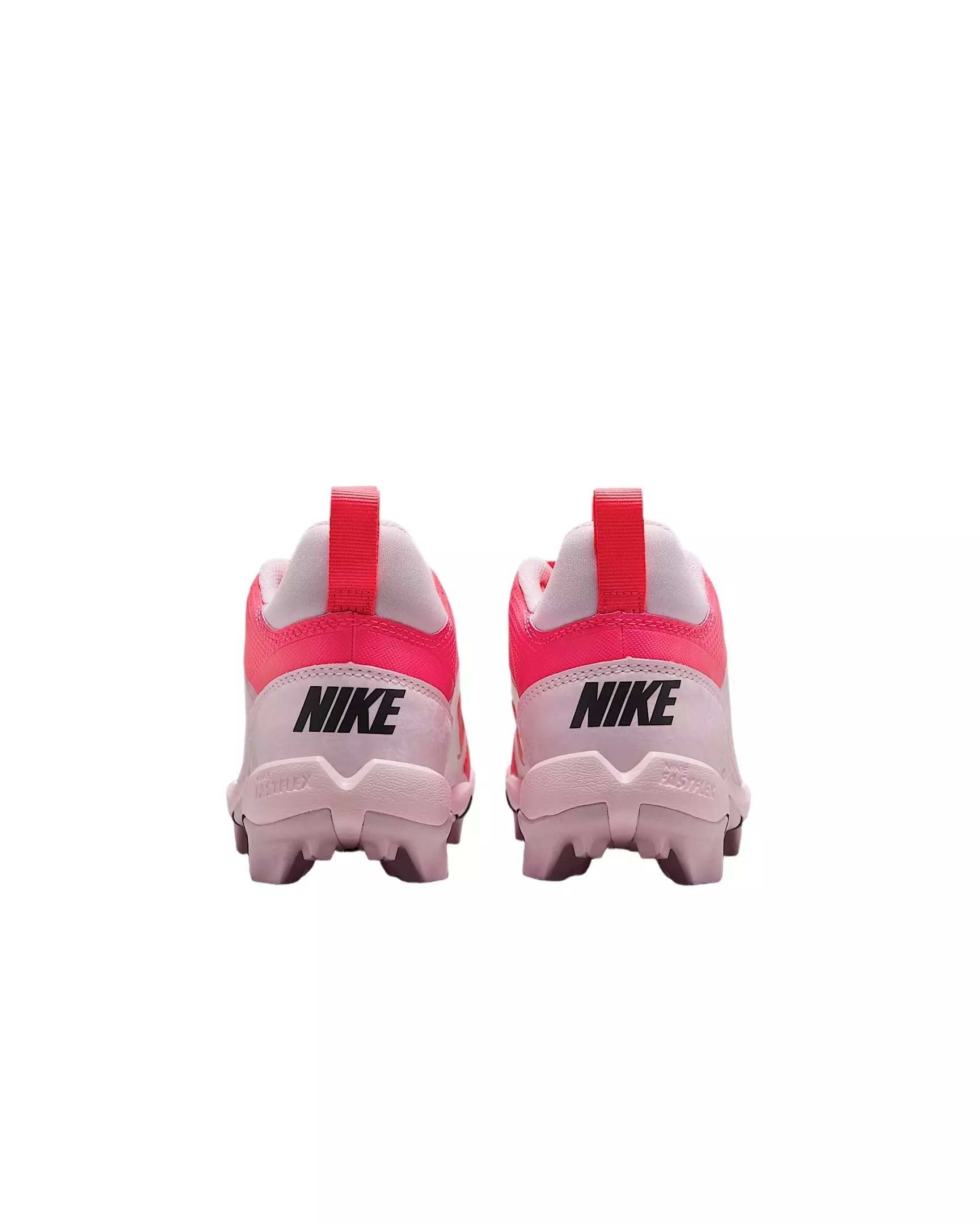 Nike Alpha Menace 4 Shark "Racer Pink/Pink Foam/Dark Smoke Grey" Grade School Boys' Football Cleat - PINK/PINK/DK GREY/DK GREY