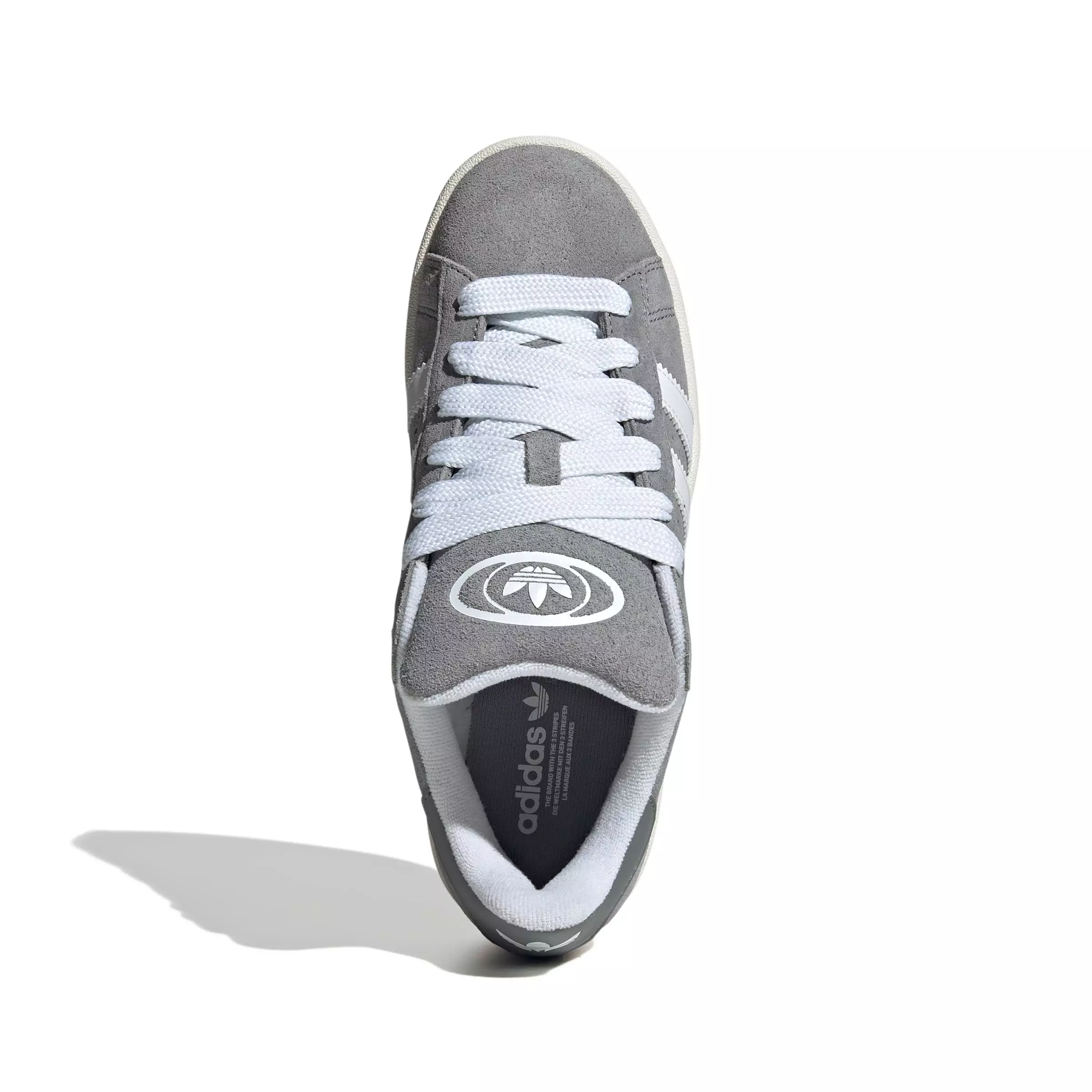 adidas Originals Campus 00s "Grey Three/Ftwr White/Off White" Women's Shoe - GREY/WHITE/OFF WHITE