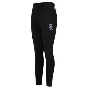 Pro Standard Women's MLB Colorado Rockies Retro Classic Jersey Leggings - Black